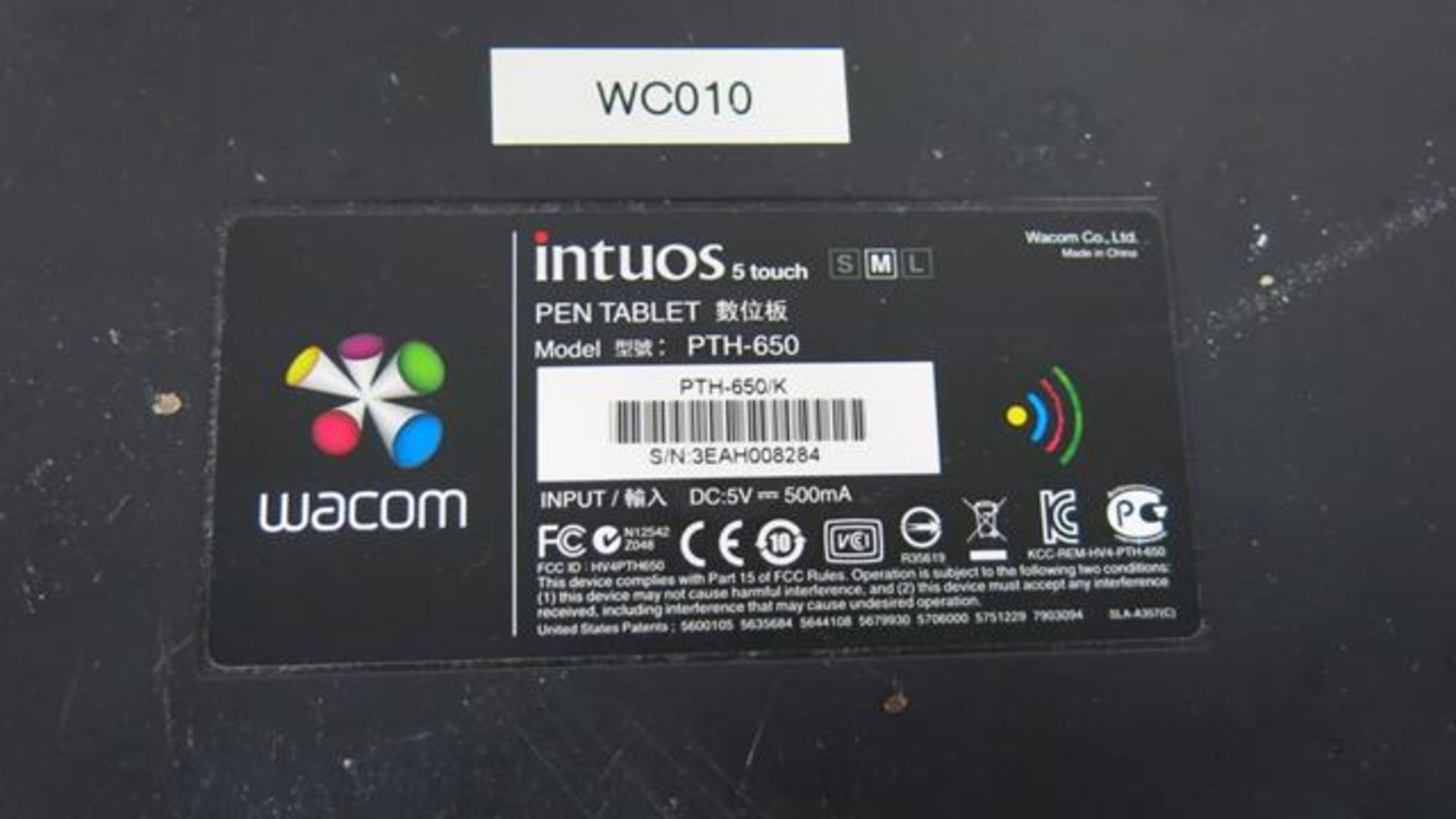 WACOM, PTH-651, INTUOS PRO, PEN AND TOUCH TABLET (UNIT NOT FUNCTIONING) (TAG#271) - Image 2 of 2