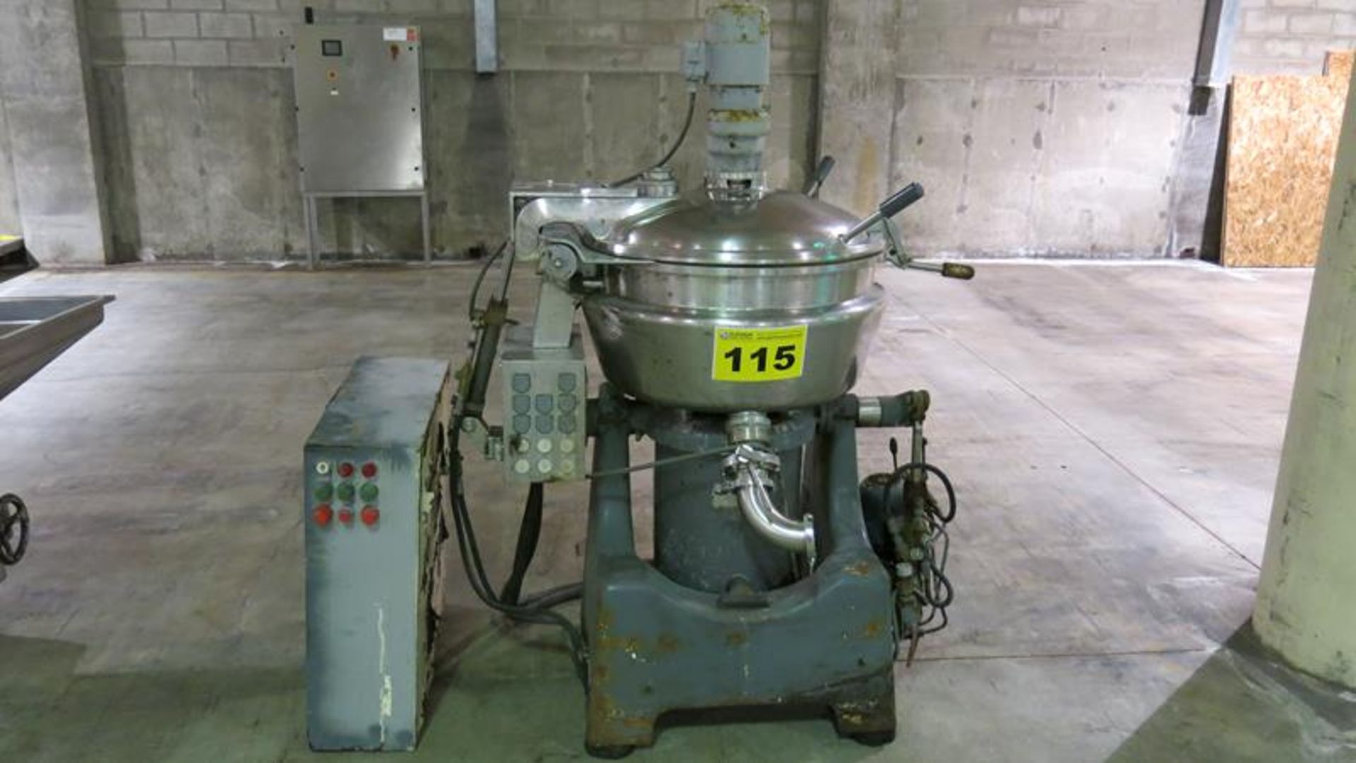 STEPHAN, UM130E-6NT, 30 HP, VERTICAL CUTTER / MIXER, 28" HOPPER, S/N 80IU3681 (RIGGING $250) - Image 7 of 7