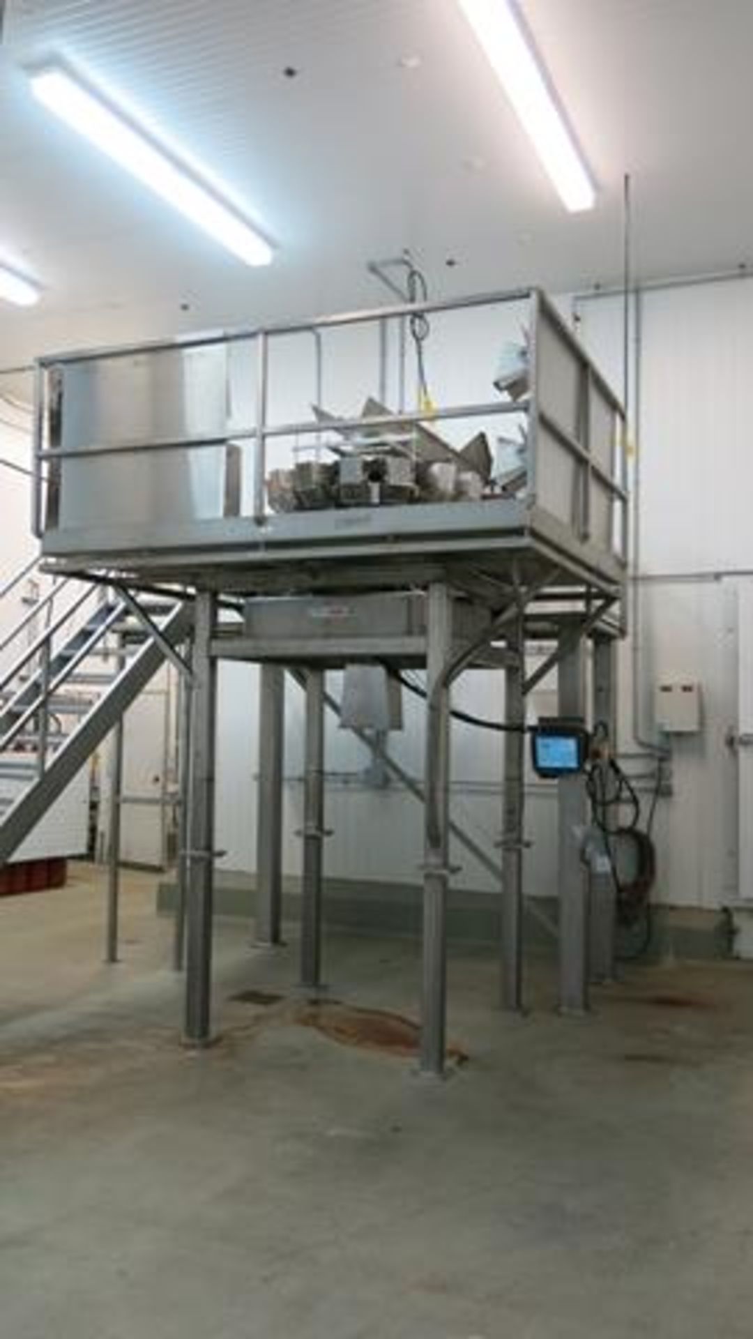 ISHIDA, CCW-R-214W-15/30-WP-GS, STAINLESS STEEL, 14 COMPARTMENT, MULTIHEAD WEIGHER WITH MEZZANINE, - Image 2 of 23