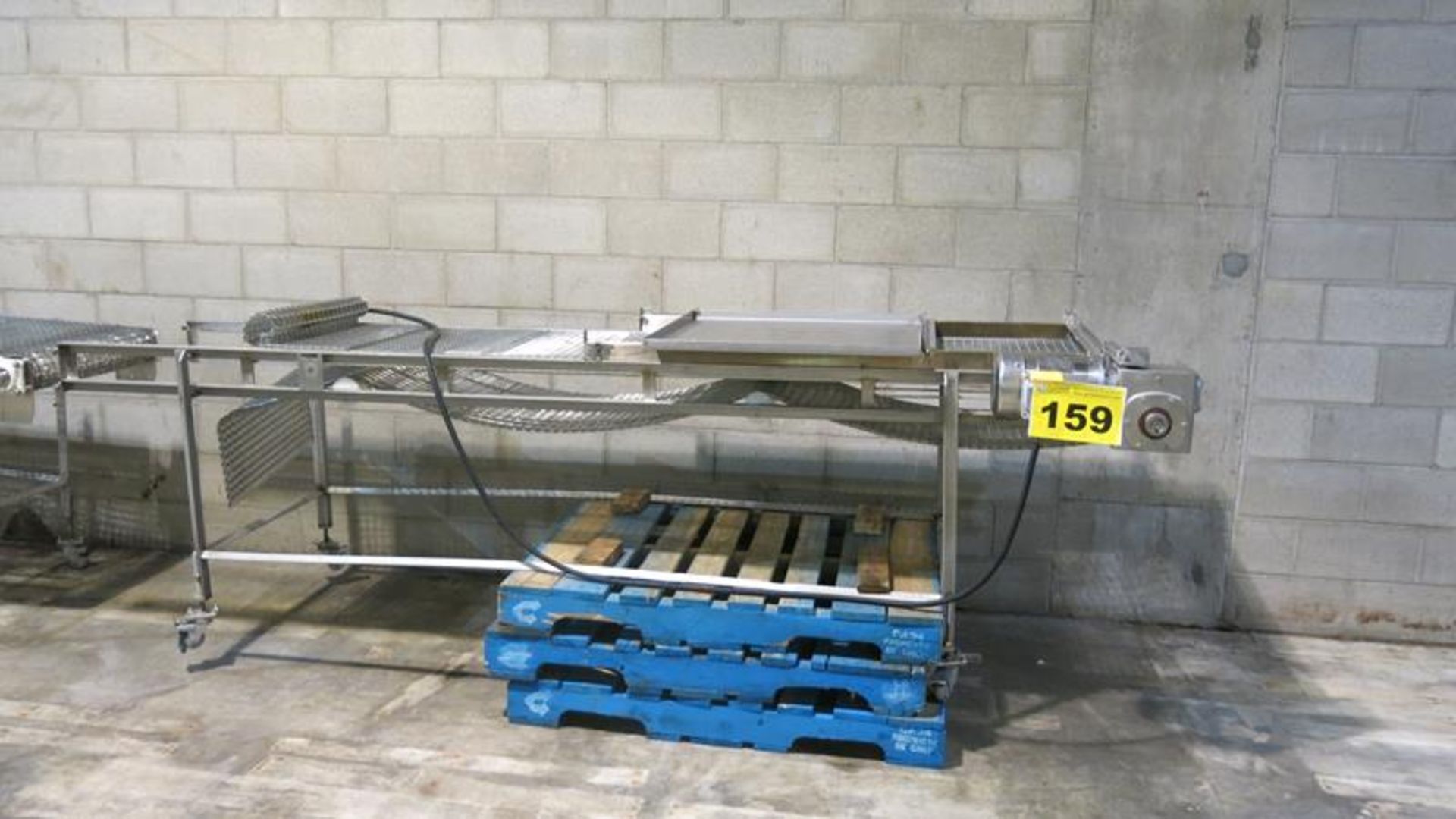 STAINLESS STEEL, CONVEYOR, 20' X 2', 575 VAC, 3 PHASE - Image 5 of 5