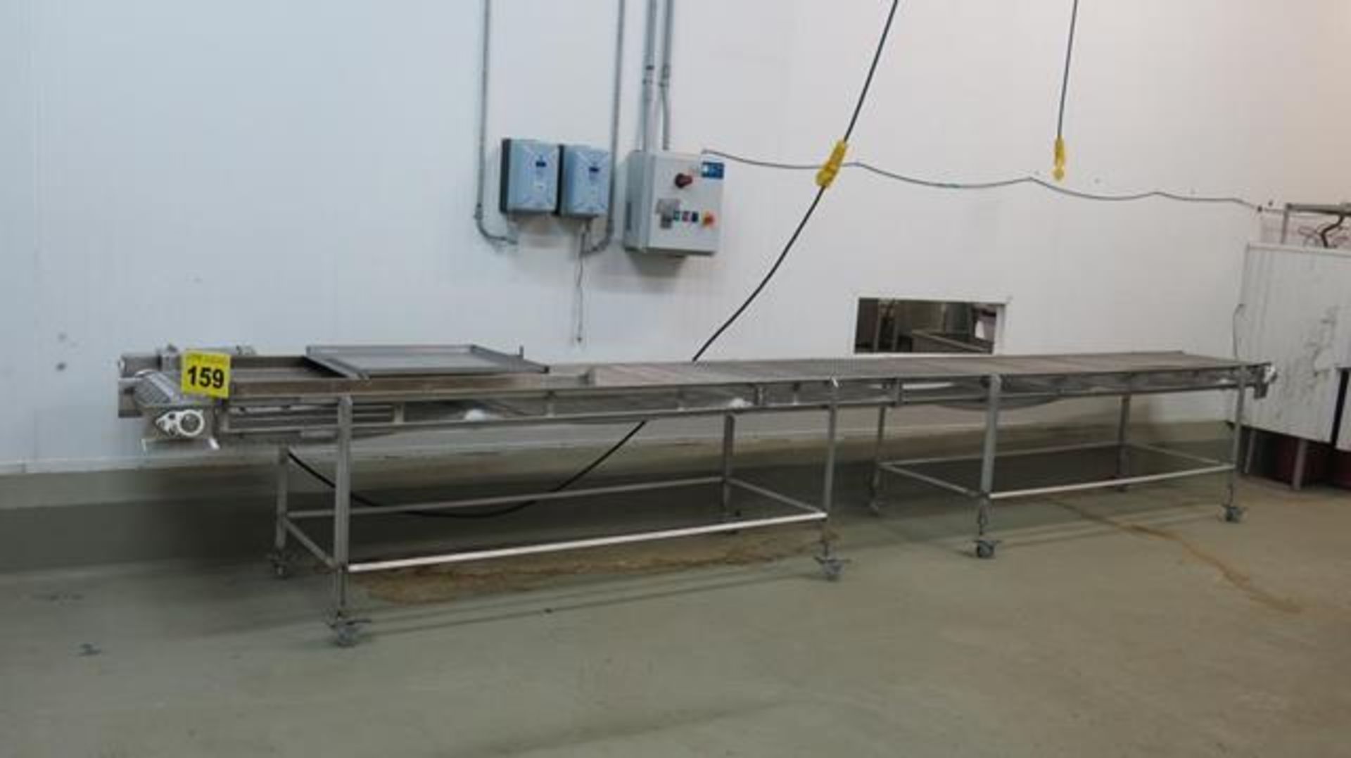 STAINLESS STEEL, CONVEYOR, 20' X 2', 575 VAC, 3 PHASE - Image 2 of 5