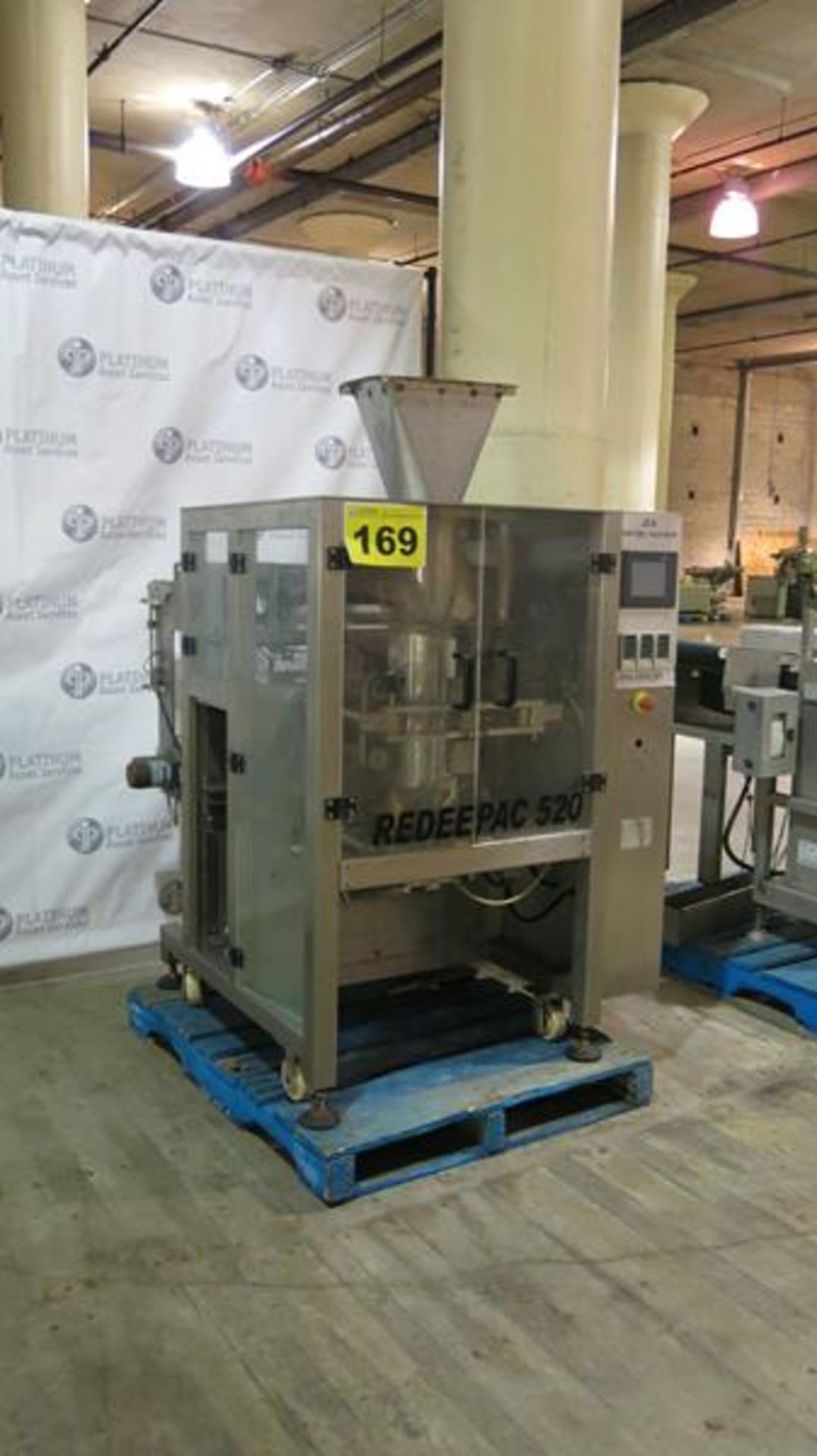 JDA, REDEEPAC 520, VERTICAL FORM FILL AND SEAL MACHINE (RIGGING $150) - Image 7 of 7