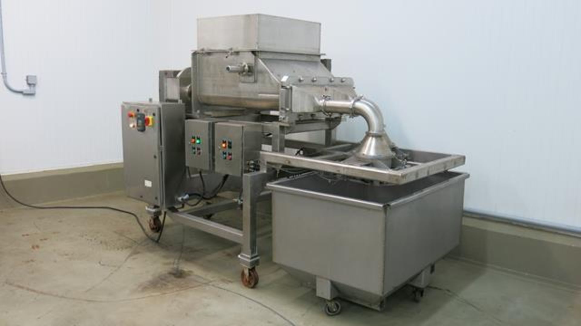 POLAR PROCESS, SUNNY CRUNCH, STAINLESS STEEL, 7.5 HP, FOUR SCREW, TWO HEAD, EXTRUDER, 32" X 29" X - Image 3 of 10