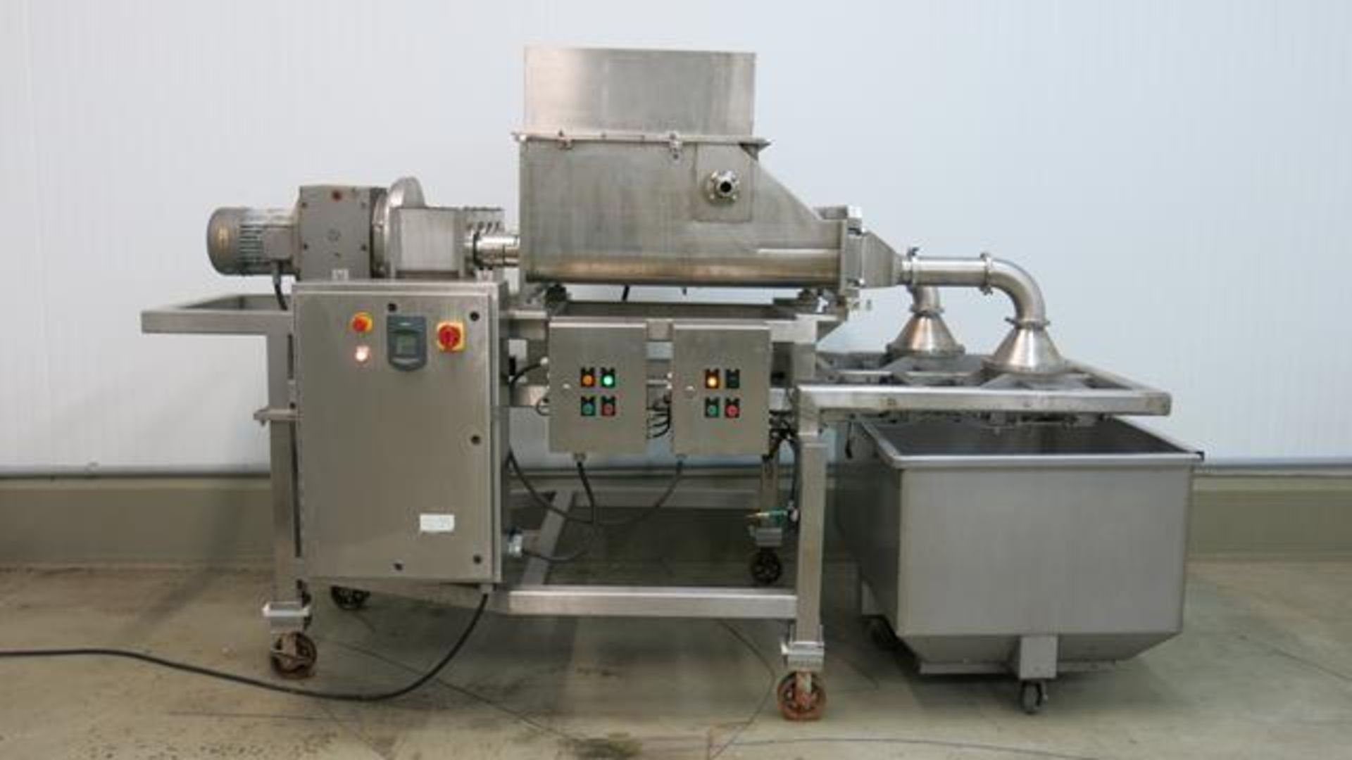 POLAR PROCESS, SUNNY CRUNCH, STAINLESS STEEL, 7.5 HP, FOUR SCREW, TWO HEAD, EXTRUDER, 32" X 29" X - Image 2 of 10