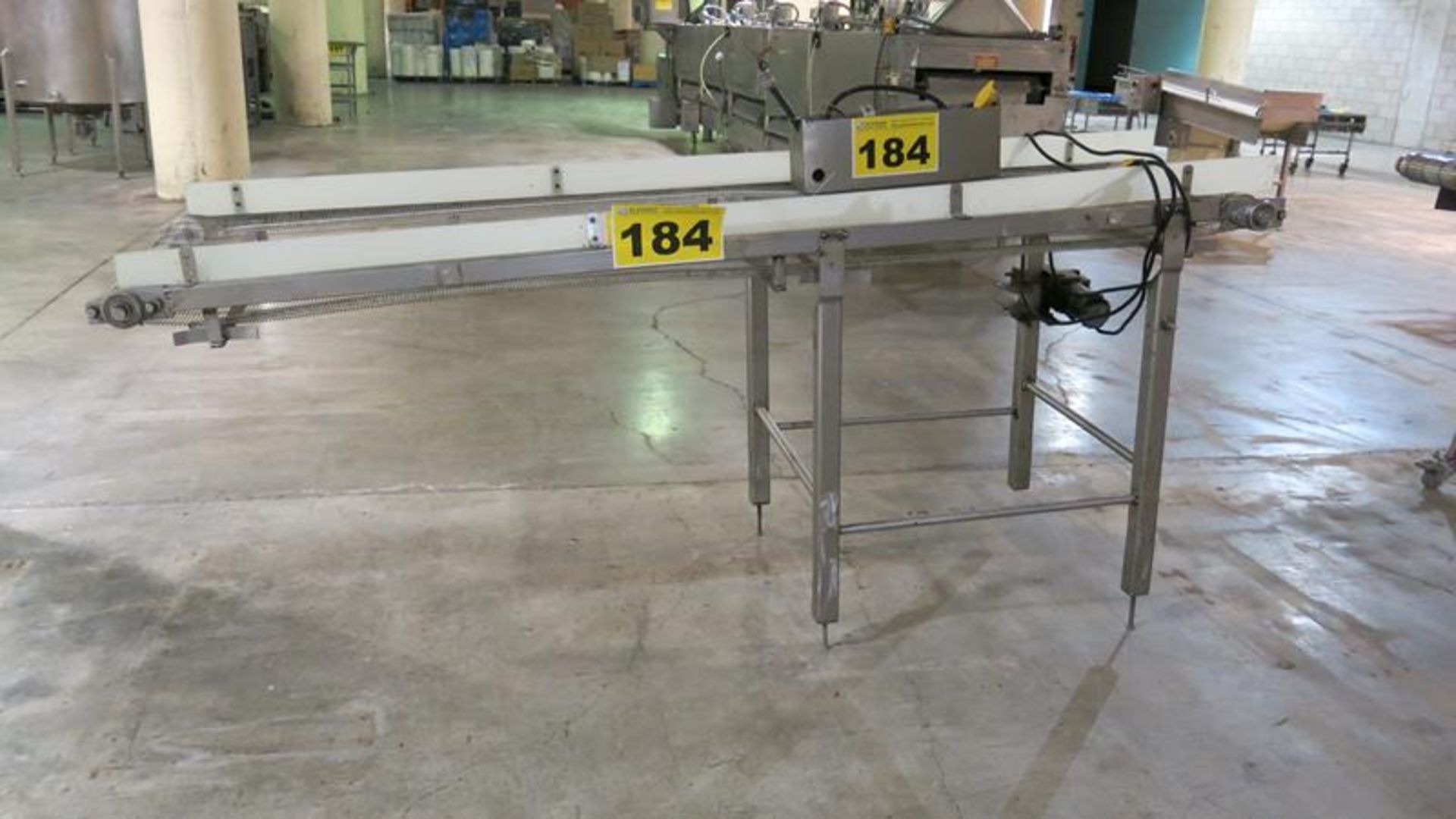 STAINLESS STEEL, CONVEYOR WITH VARIABLE SPEED CONTROL, 5' X 24" - Image 3 of 3