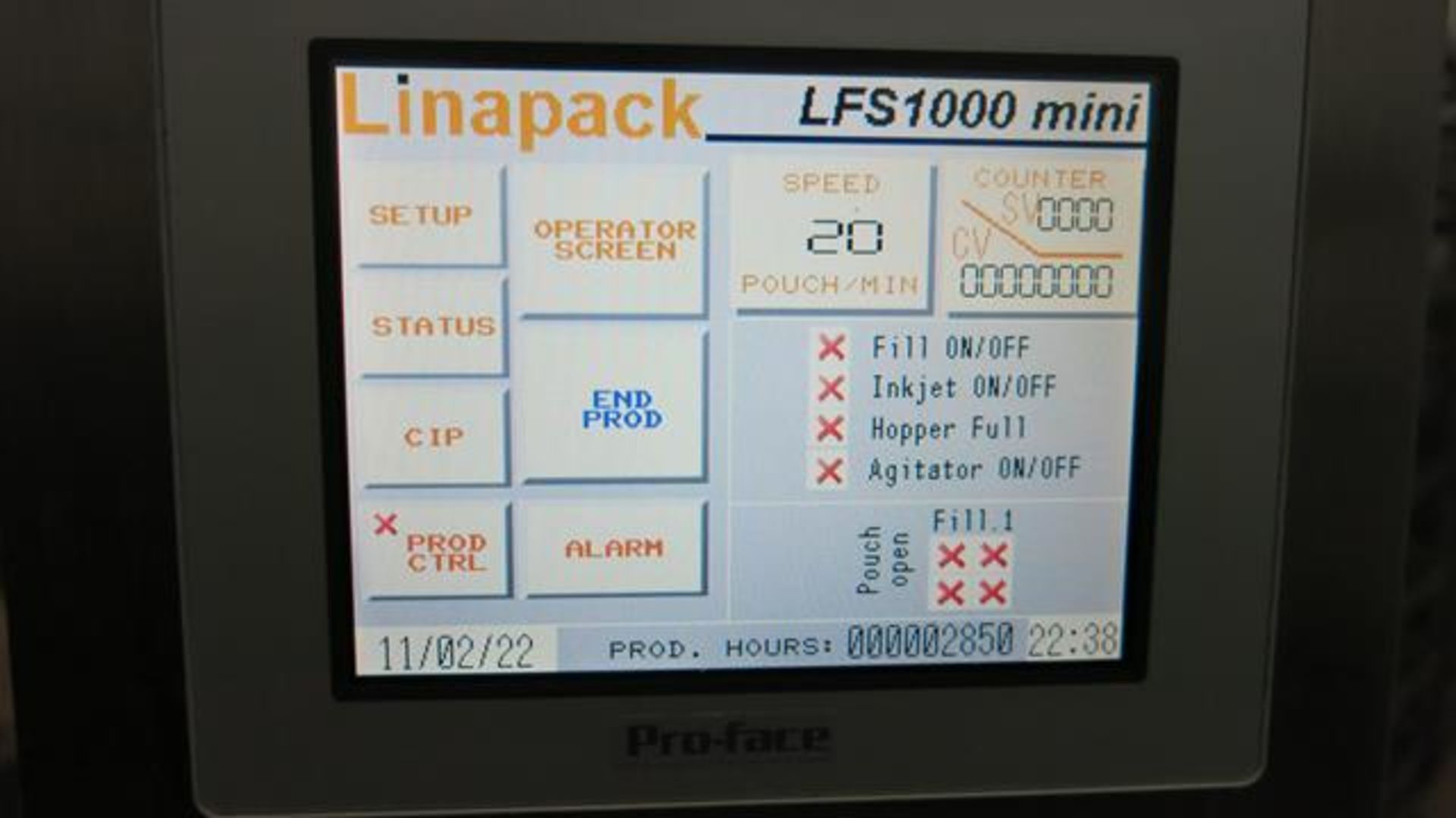 LINAPACK, LFS-1000 MINI, STAINLESS STEEL, STAND-UP POUCH, FILL AND SEAL MACHINE, POUCH INFEED - Image 14 of 22