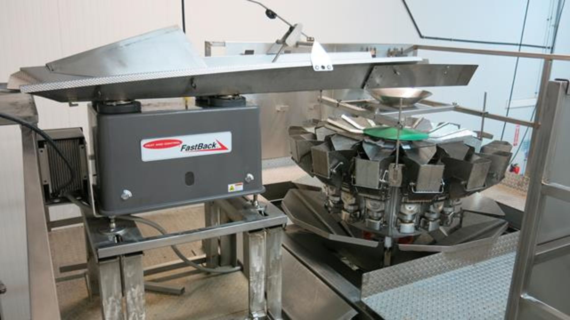 ISHIDA, CCW-R-214W-15/30-WP-GS, STAINLESS STEEL, 14 COMPARTMENT, MULTIHEAD WEIGHER WITH MEZZANINE, - Image 7 of 23