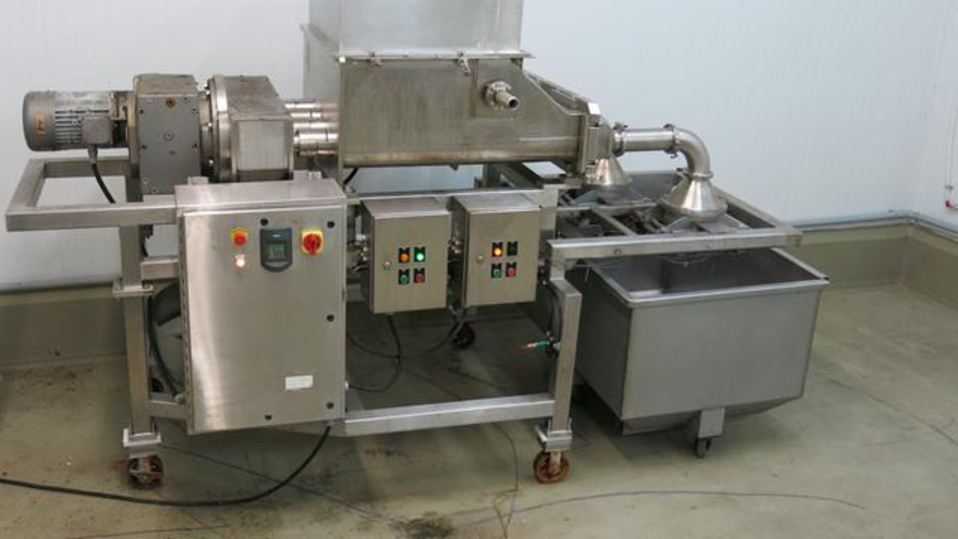 POLAR PROCESS, SUNNY CRUNCH, STAINLESS STEEL, 7.5 HP, FOUR SCREW, TWO HEAD, EXTRUDER, 32" X 29" X - Image 4 of 10
