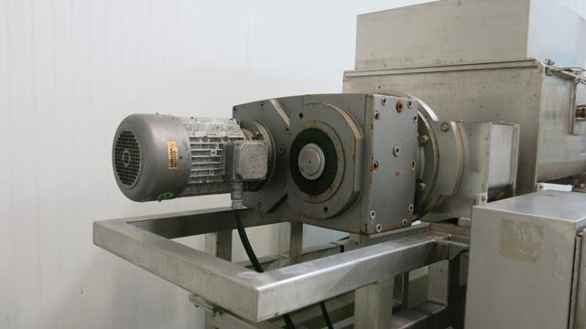 POLAR PROCESS, SUNNY CRUNCH, STAINLESS STEEL, 7.5 HP, FOUR SCREW, TWO HEAD, EXTRUDER, 32" X 29" X - Image 5 of 10