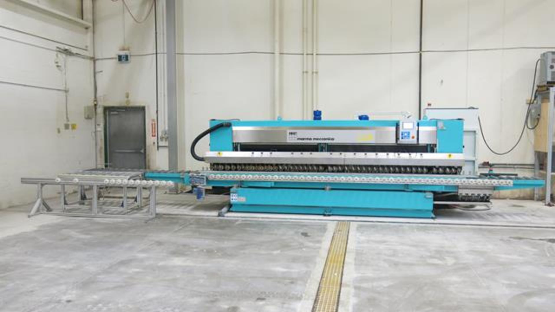 MARMO MECCANICA, LCR72330/SU, CNC STRAIGHT HORIZONTAL EDGE POLISHER FOR FLAT EDGES AND ROUND