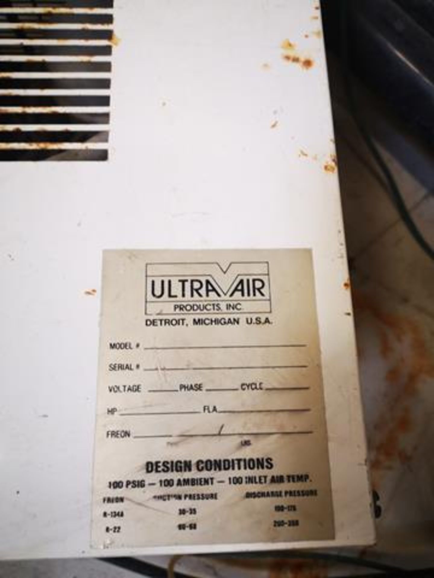 ULTRA AIR, REFRIGERATED AIR DRYER - Image 3 of 3