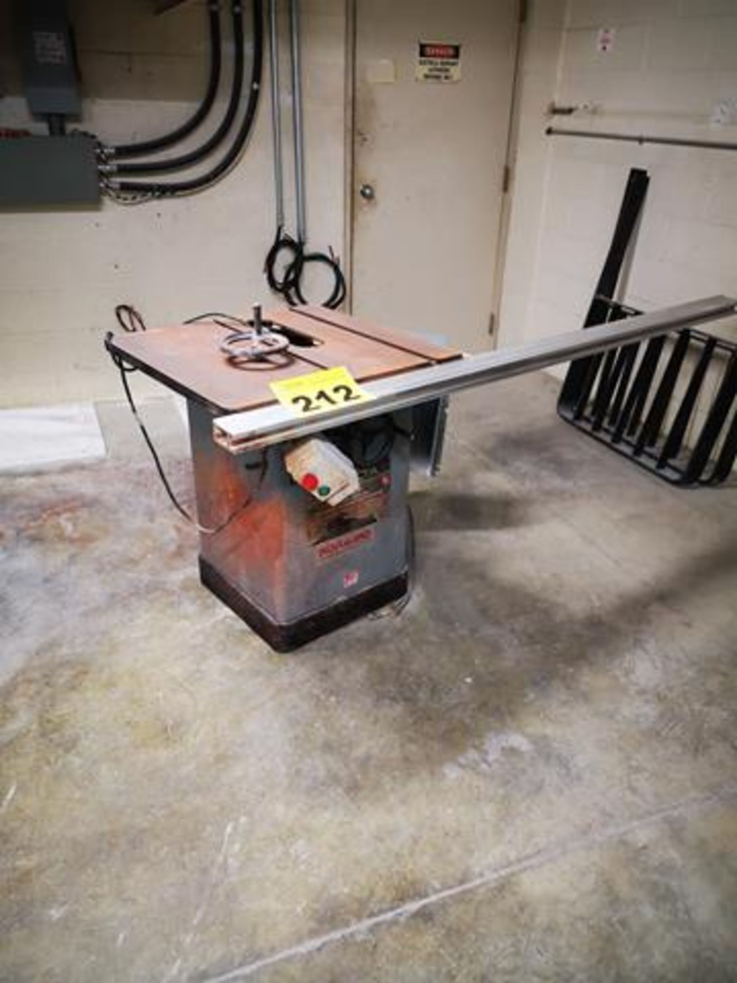 DELTA, UNISAW, 10", TABLE SAW (RIGGING $100) - Image 2 of 3