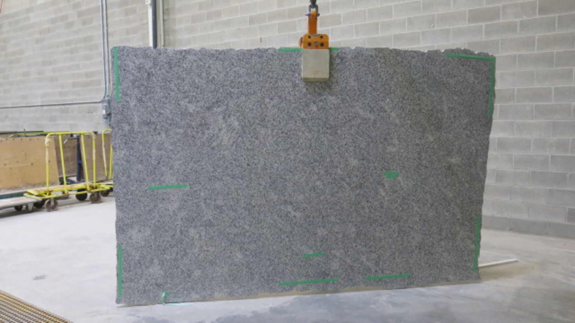 CIOT, 3/4", GRANITE, ATLANTIC BLUE, POLISHED FINISH, 81" X 118", ID# 18599 (LOADING FEE $30)