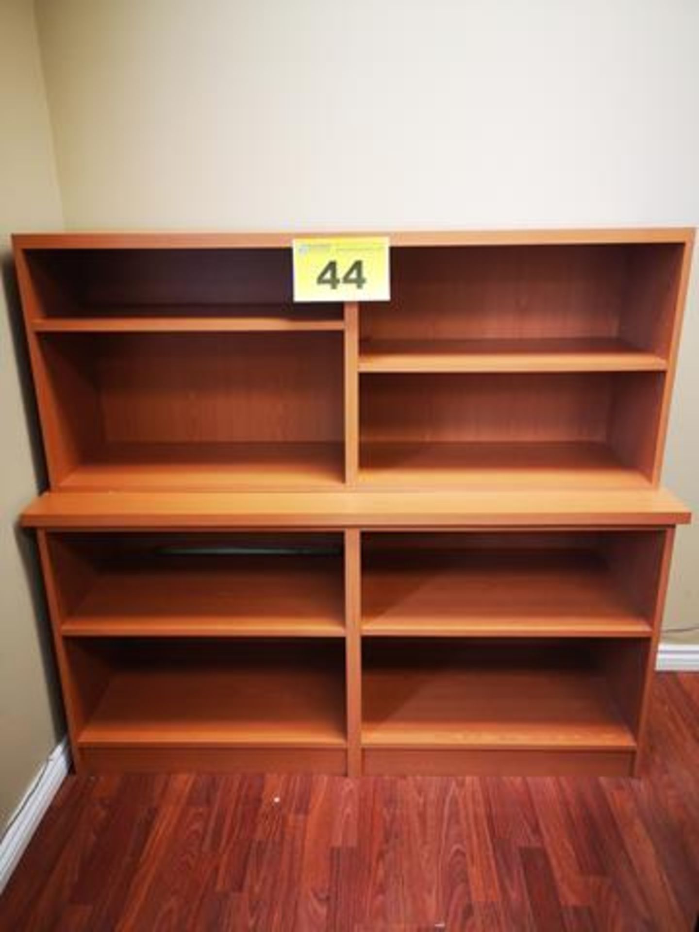 LOT OF (2) SHELVING UNITS