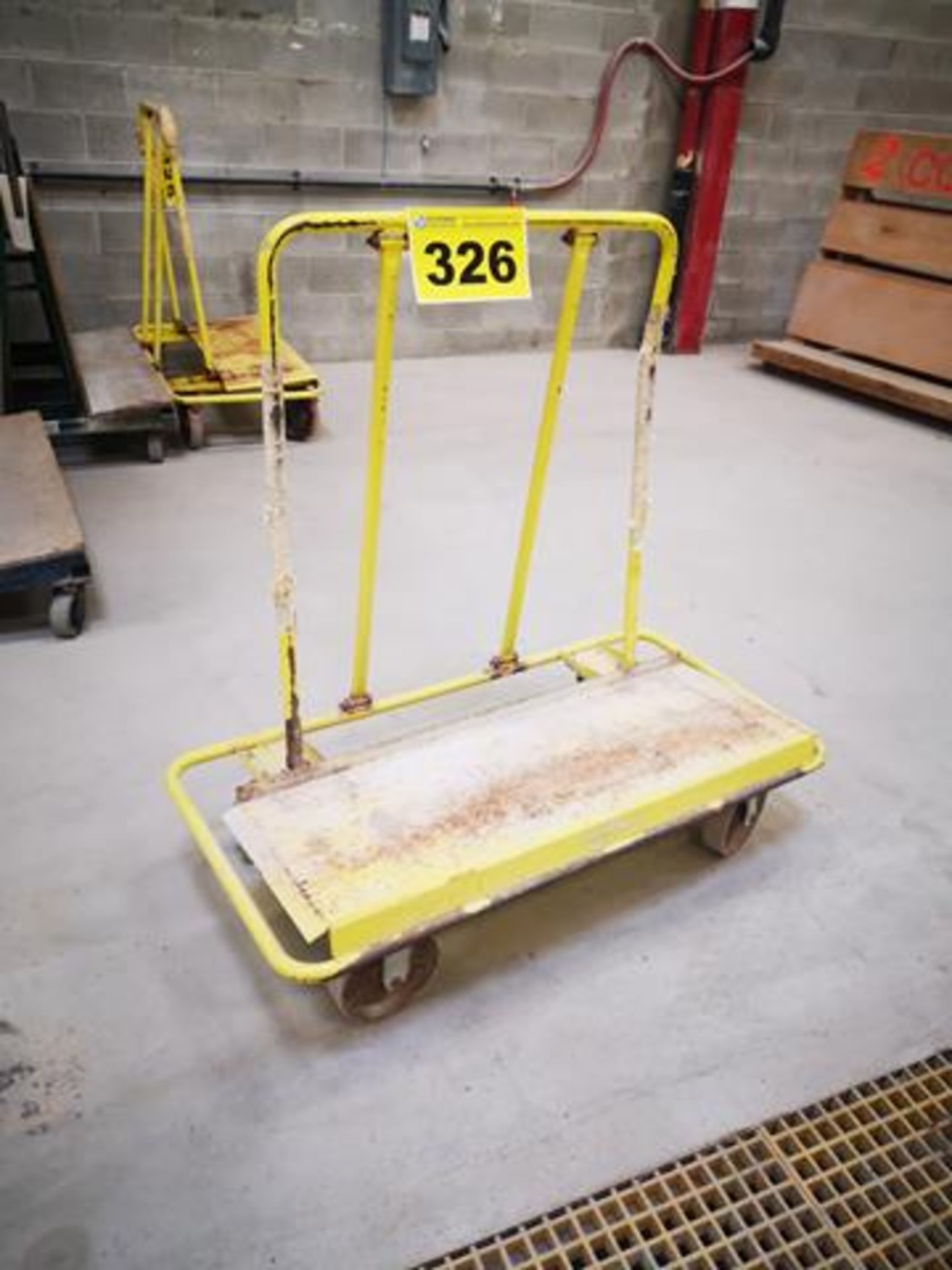 METAL SLAB TRANSPORT CART