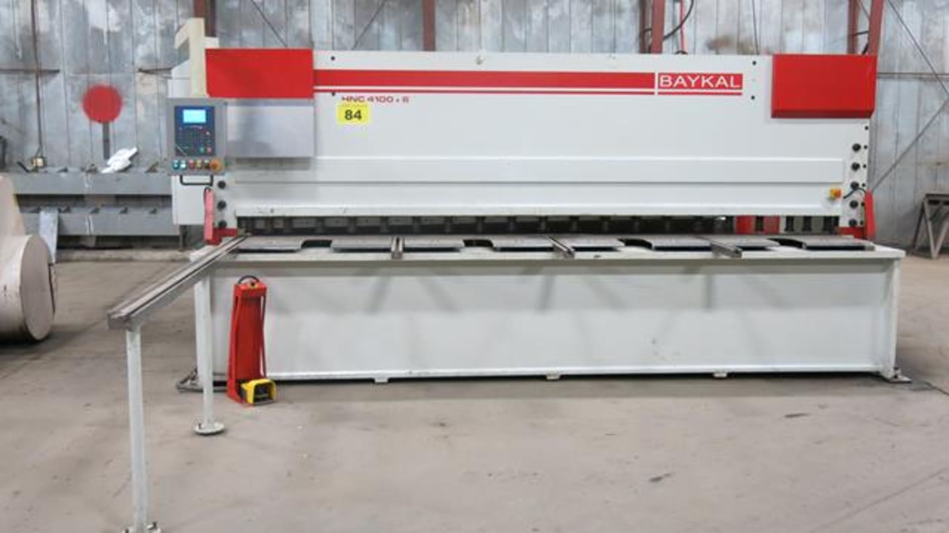 BAYKAL , HNC1400X6, 6MM (1/4") X 4060 MM (13'), GUILLOTINE SHEAR, PROGRAMMABLE GAP AND RAKE ANGLE,