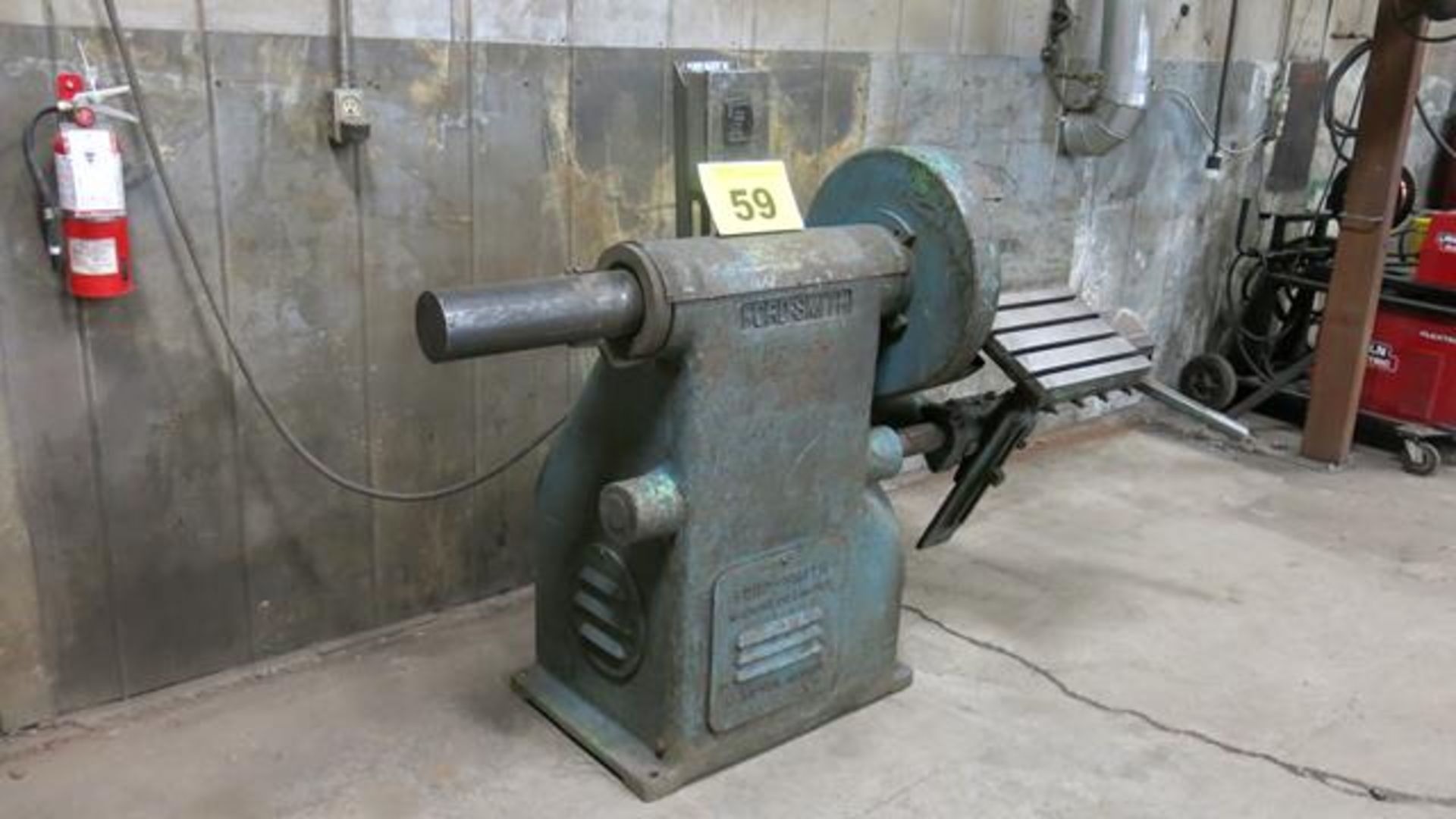 FORDSMITH, 18", DISC SANDER (RIGGING $35)