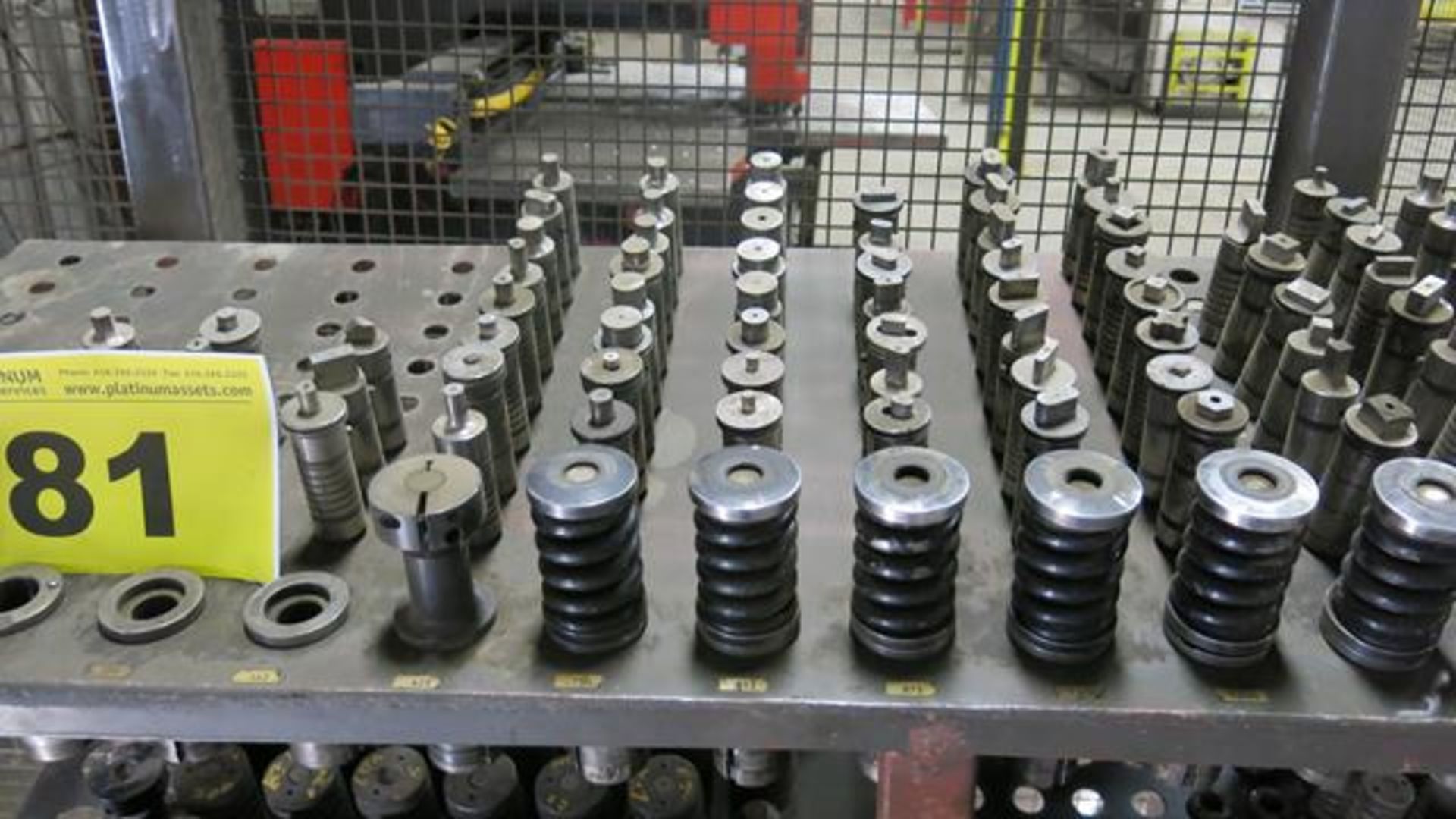 RACK WITH FORM PUNCHES AND TOOLING FOR AMADA-OCTO CNC TURRET PRESS (LOT 79) - Image 3 of 6