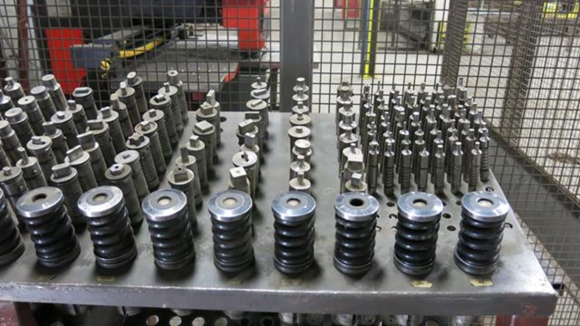 RACK WITH FORM PUNCHES AND TOOLING FOR AMADA-OCTO CNC TURRET PRESS (LOT 79) - Image 2 of 6