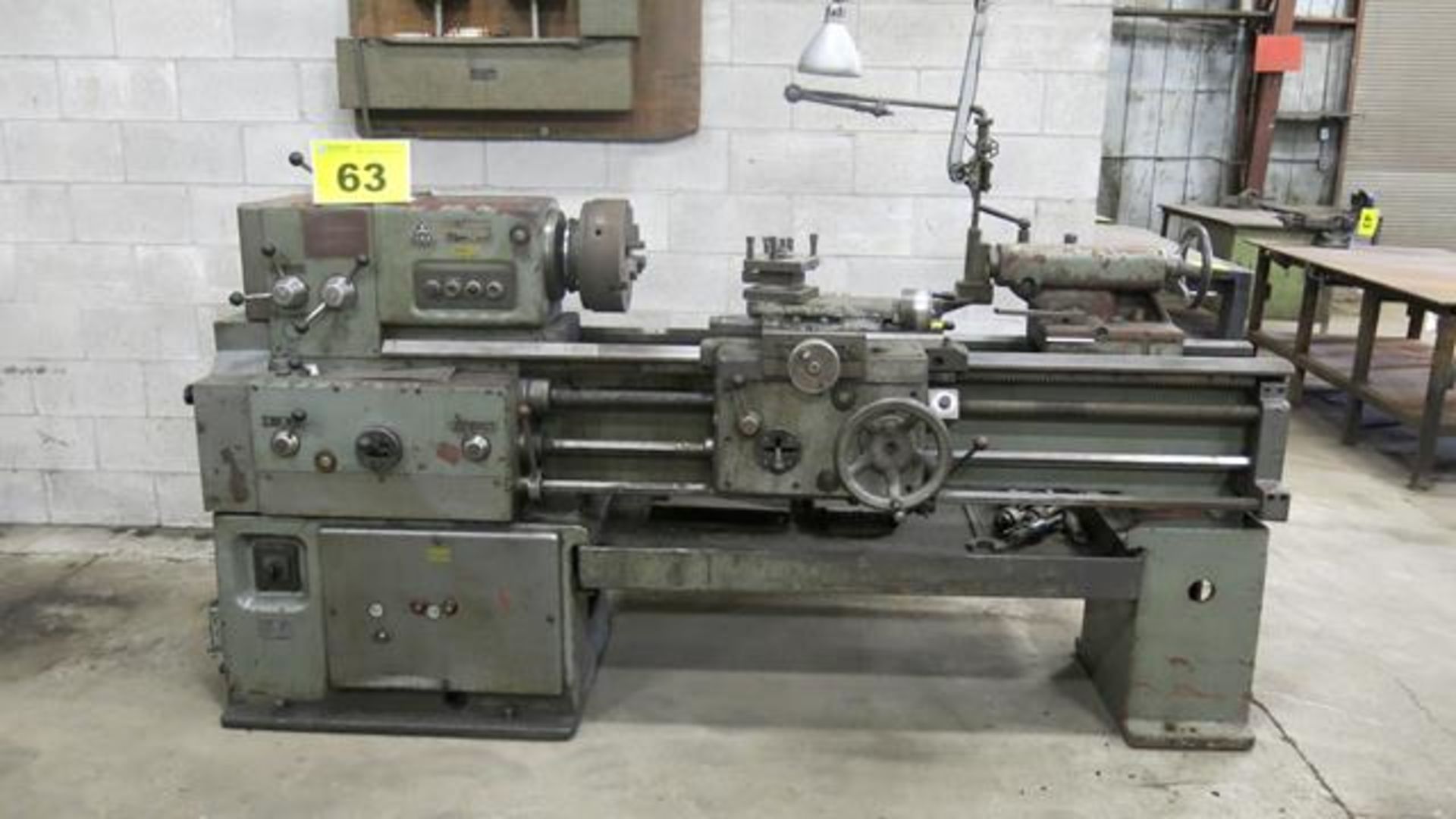 TOS, SN40, GAP BED, ENGINE LATHE, 12" SWING, 16" IN GAP, 40" CENTRES, 2" SPINDLE BORE, STEADY AND