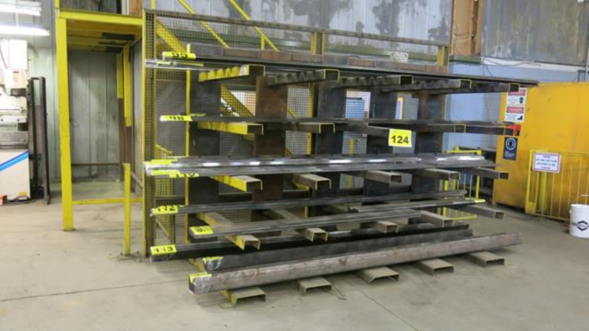 STEEL, STORAGE RACK, 10' X 7' X 5' (RACK ONLY) (LATE DELIVERY)