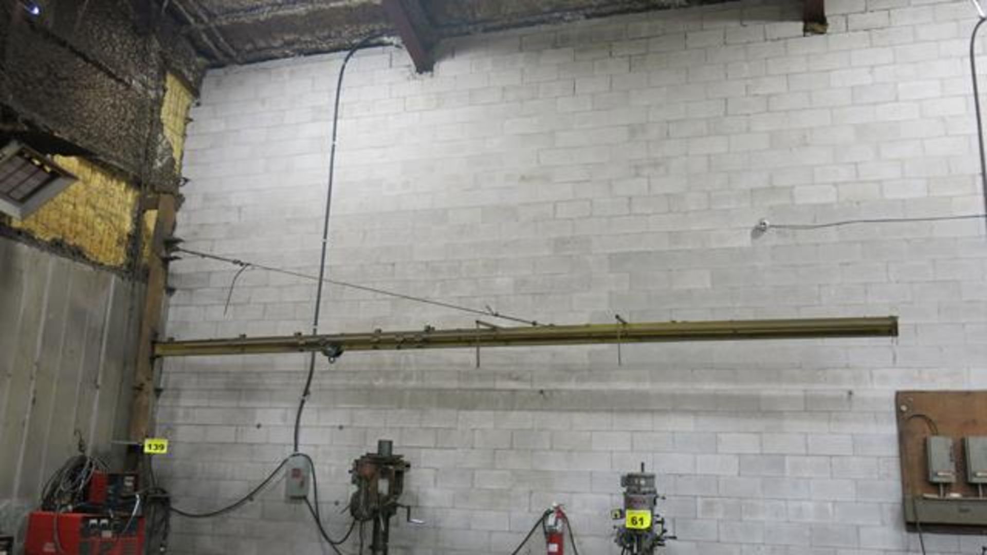 STEEL, 20', JIB CRANE ARM, 1,000 LBS. CAPACITY - Image 2 of 2