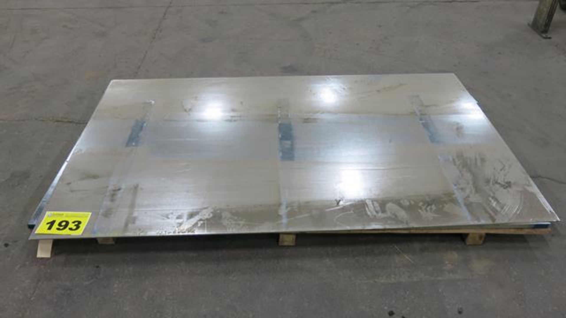 LOT OF (11) GALVANIZED STEEL SHEETS, 11 GA., 48" X 96" AND (2) GALVANIZED STEEL SHEETS, 11 GA.,