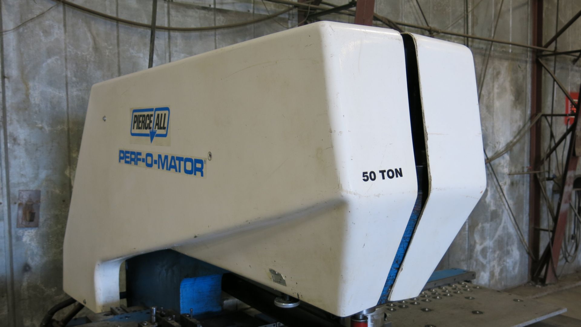 PIERCE-ALL, PERF-O-MATOR, 50 TON, TURRET PUNCH (RIGGING $650) - Image 4 of 5