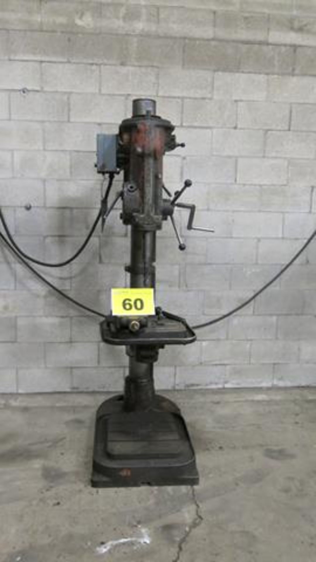 TOS, VS 32, 3 HP, DRILL PRESS, S/N 652024