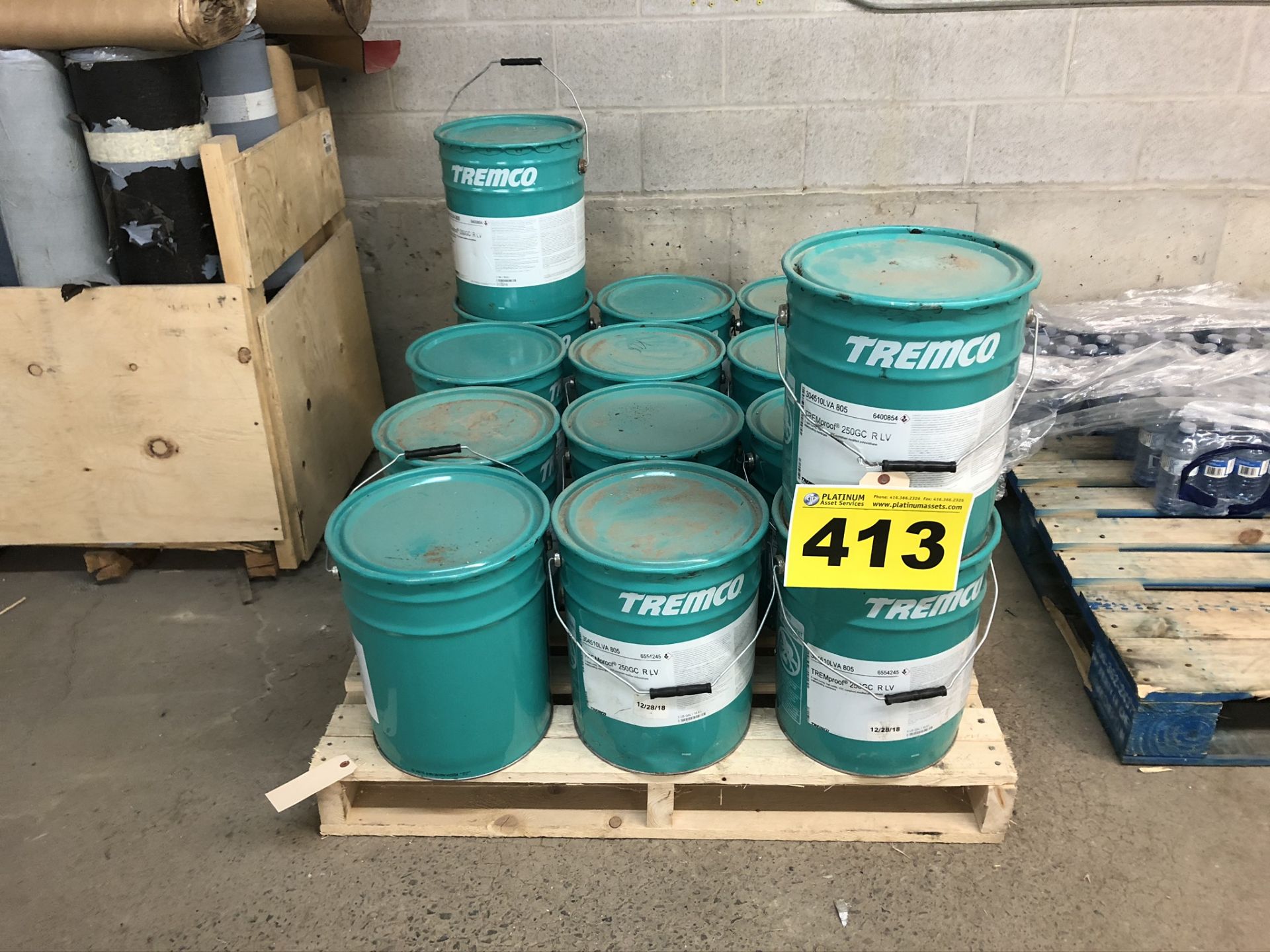 PAIL OF TREMPROOF, 250GC, POLYURETHANE WATERPROOFING MEMBRANE