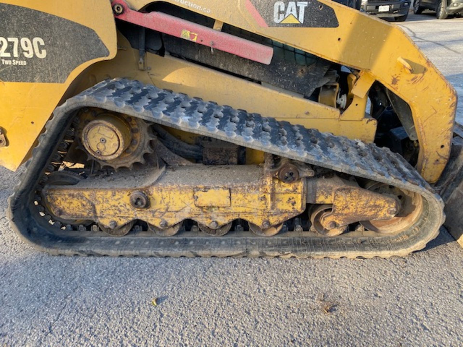 CATERPILLAR, 279C, RUBBER TRACK MOUNTED, SKID STEER, ENCLOSED CAB, 4,225 HOURS, S/N - Image 8 of 13