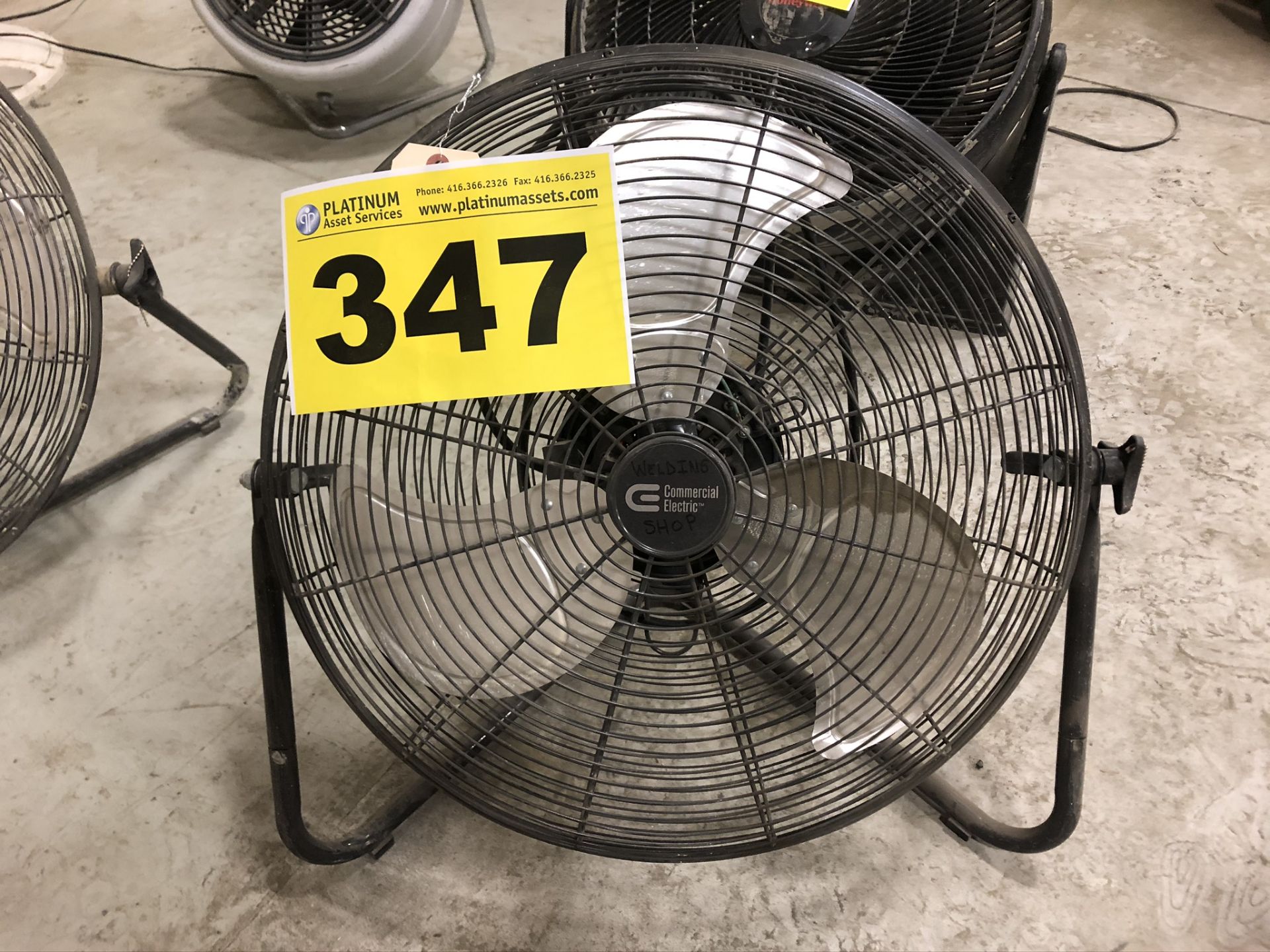 COMMERCIAL ELECTRIC, INDUSTRIAL FLOOR FAN