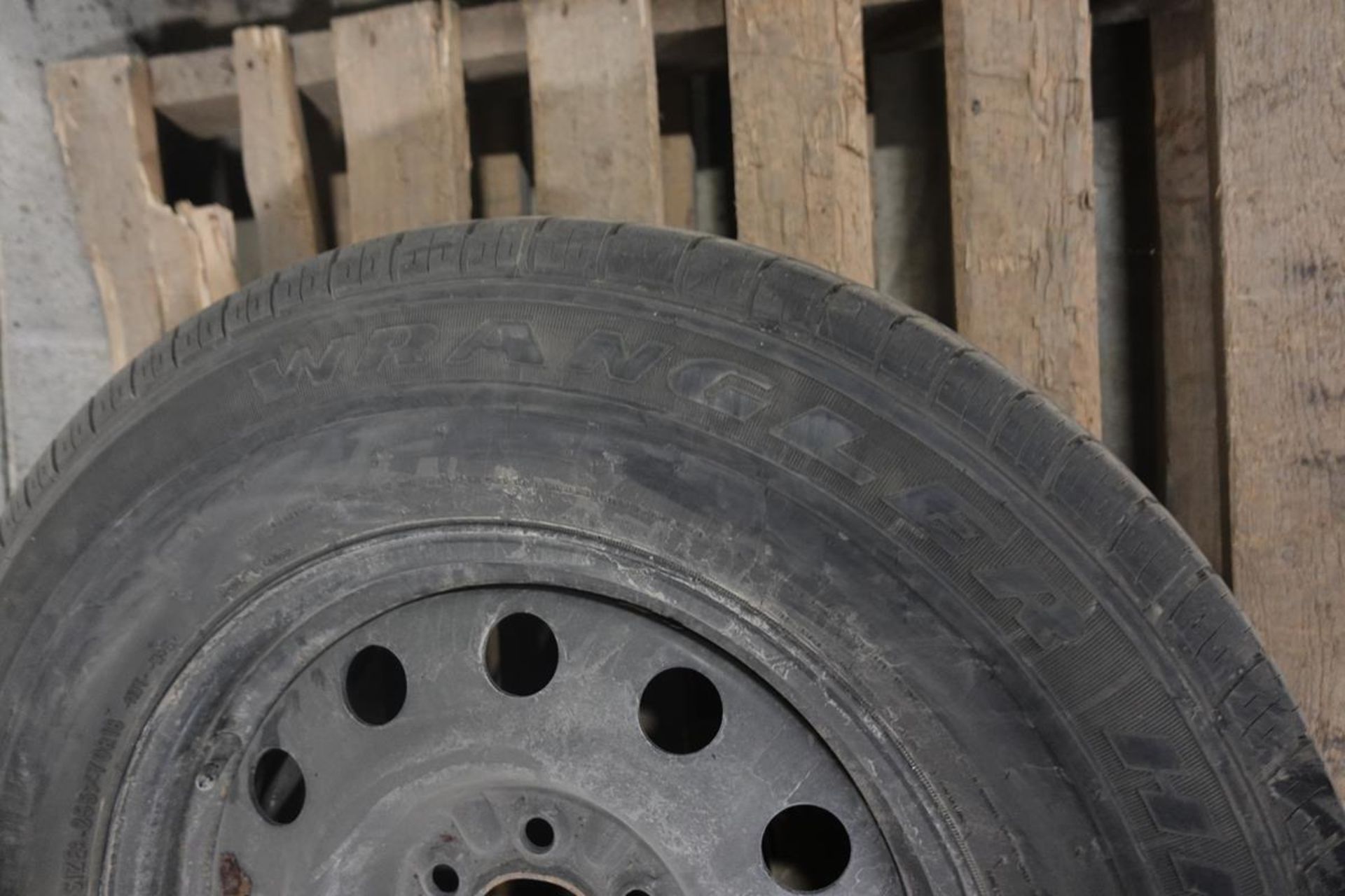 LOT OF (1) BF GOODRICH, 245/65R17, TIRE, (1) WINTER SLALOM, TIRE AND (1) GOODYEAR, WRANGLER, P235/ - Image 18 of 25