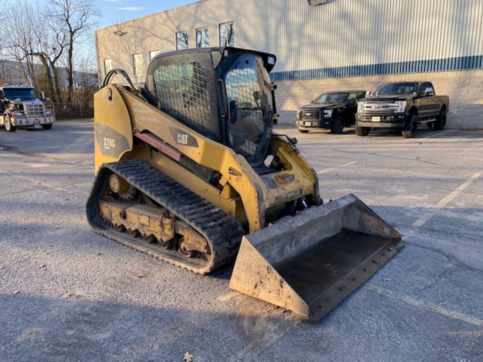 CATERPILLAR, 279C, RUBBER TRACK MOUNTED, SKID STEER, ENCLOSED CAB, 4,225 HOURS, S/N - Image 3 of 13