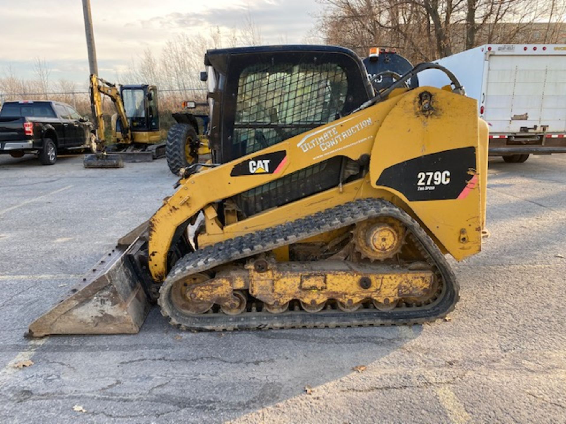 CATERPILLAR, 279C, RUBBER TRACK MOUNTED, SKID STEER, ENCLOSED CAB, 4,225 HOURS, S/N - Image 6 of 13