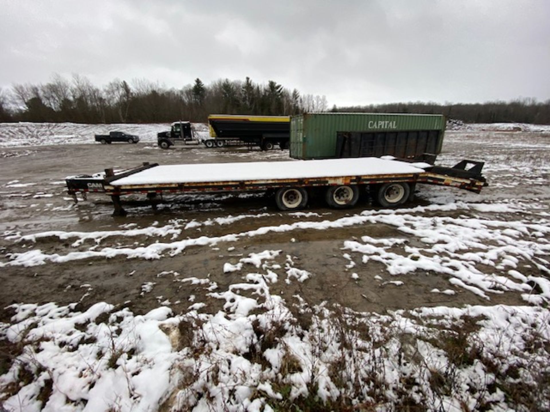 CAM, 25CAM829TA, 25 TON, 29', TRI-AXLE, FLOAT TRAILER, VIN #5JPPU3533DP032512, 2013 (LOCATED AT 8308