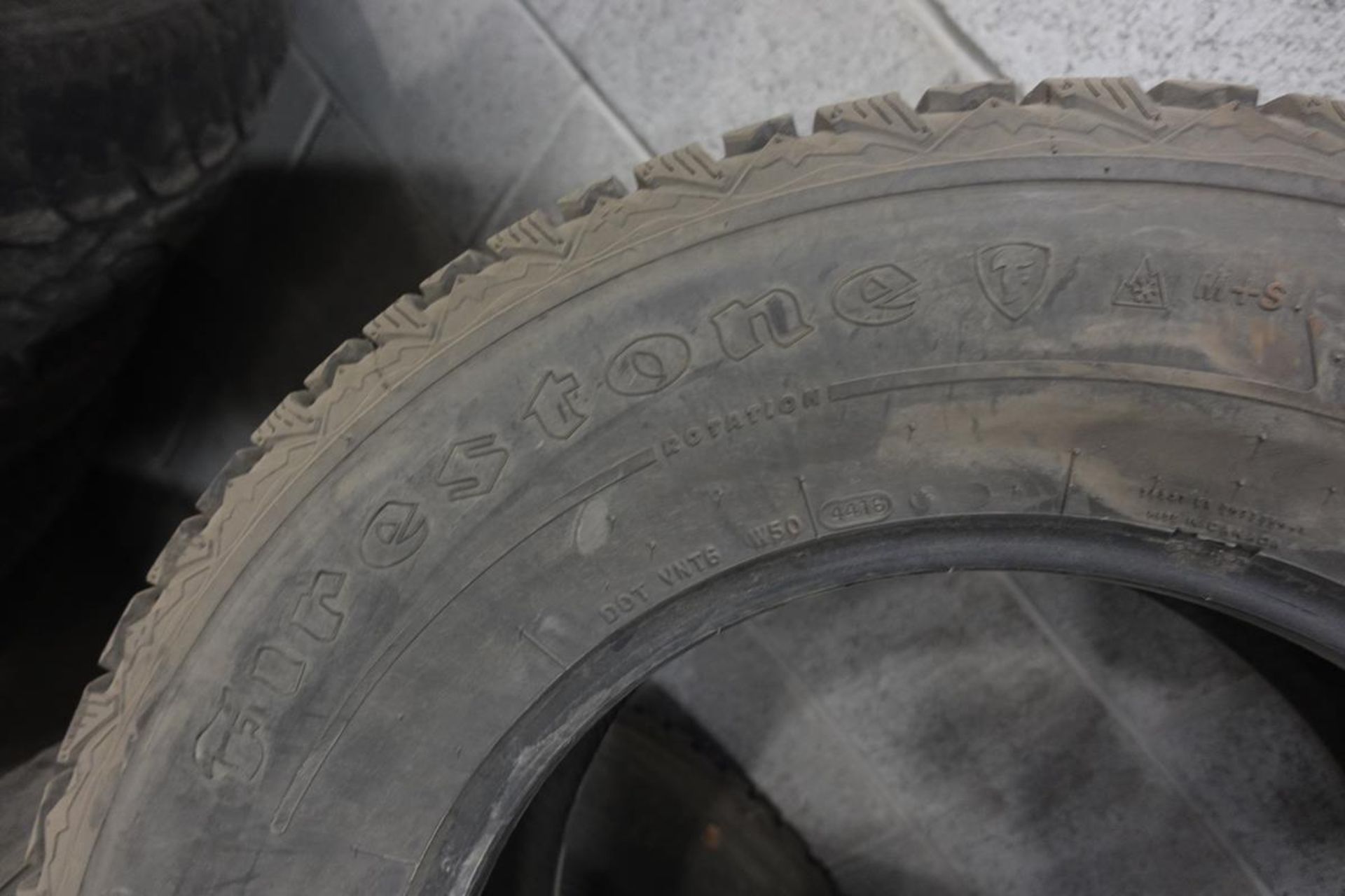 FIRESTONE, WINTER FORCE, P265/70R17, WINTER TIRE - Image 2 of 8