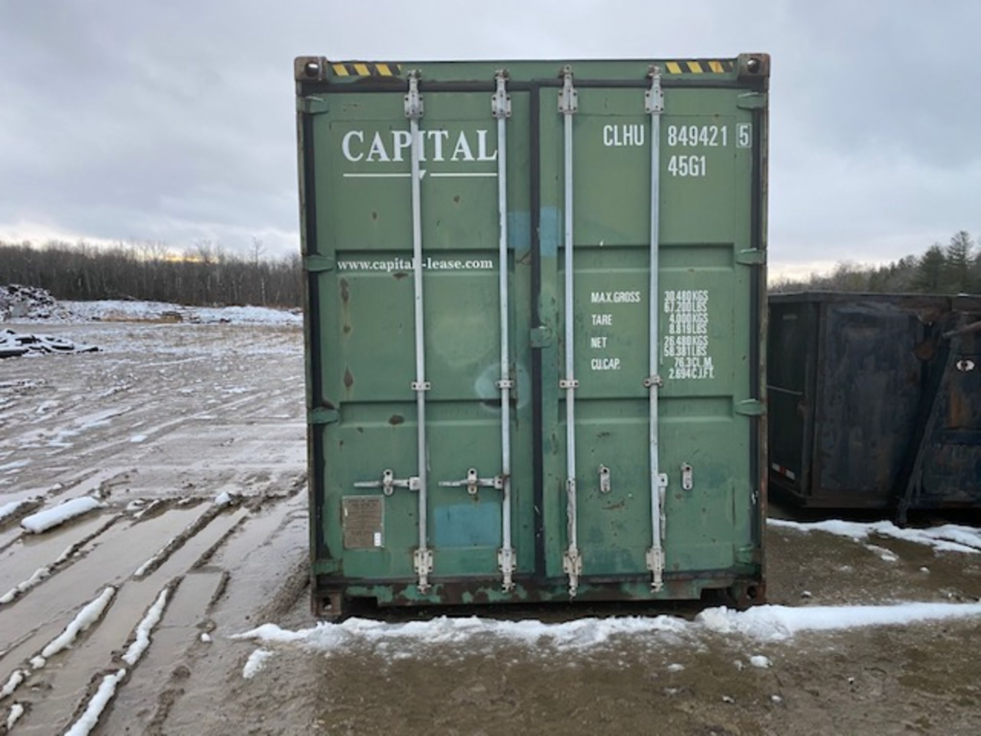 SUZHOU, 40', SEA CONTAINER, 2002 (LOCATED AT 8308 10TH LINE, THORNTON, ONTARIO) - Image 2 of 8