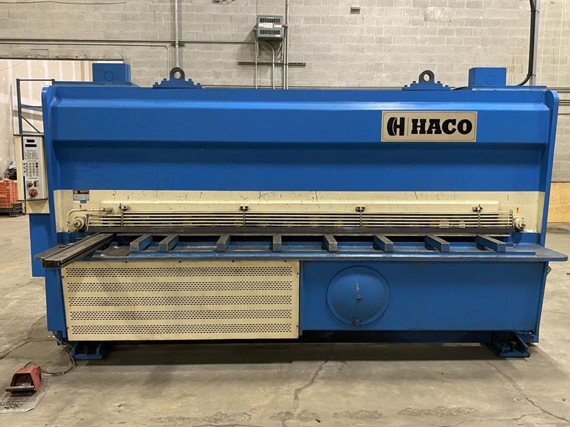 HACO, HSLX3013, 1/2" X 10', HYDRAULIC SHEAR, FOPBG, SQUARING ARM, 575/3/60, S/N HSLX3013 ($1500)