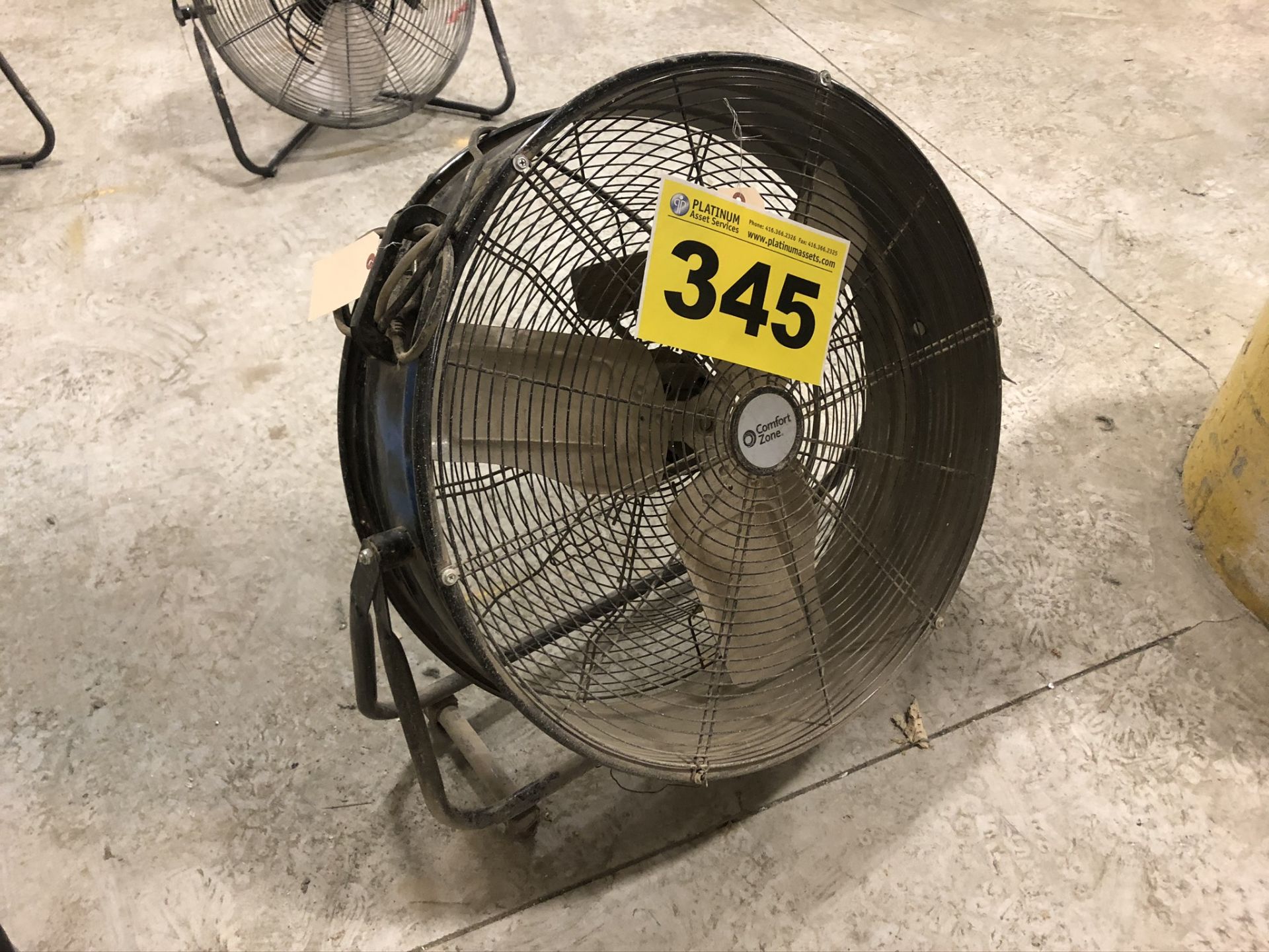 COMFORT ZONE, CZMC24, 24", INDUSTRIAL FLOOR FAN