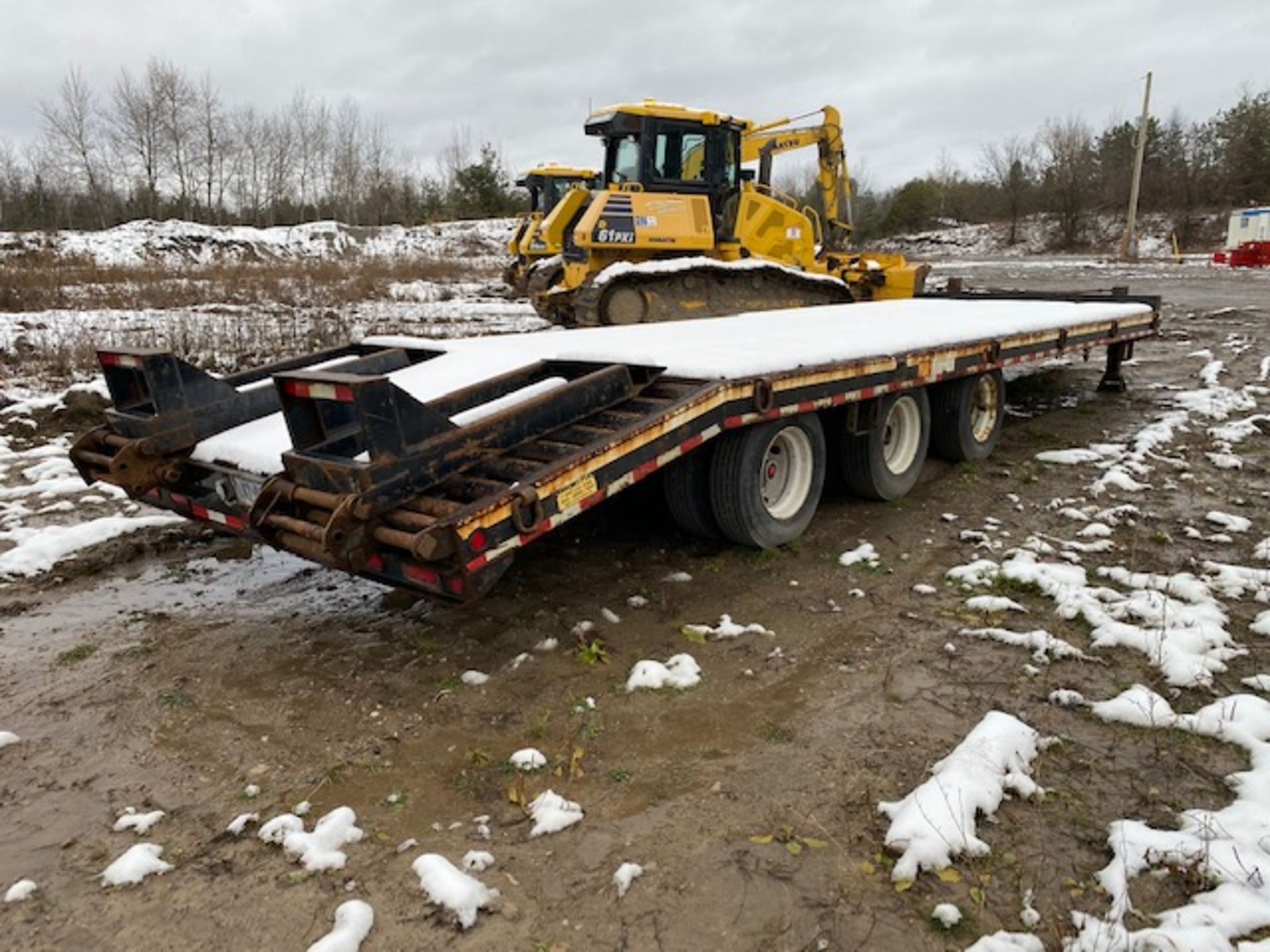 CAM, 25CAM829TA, 25 TON, 29', TRI-AXLE, FLOAT TRAILER, VIN #5JPPU3533DP032512, 2013 (LOCATED AT 8308 - Image 4 of 14