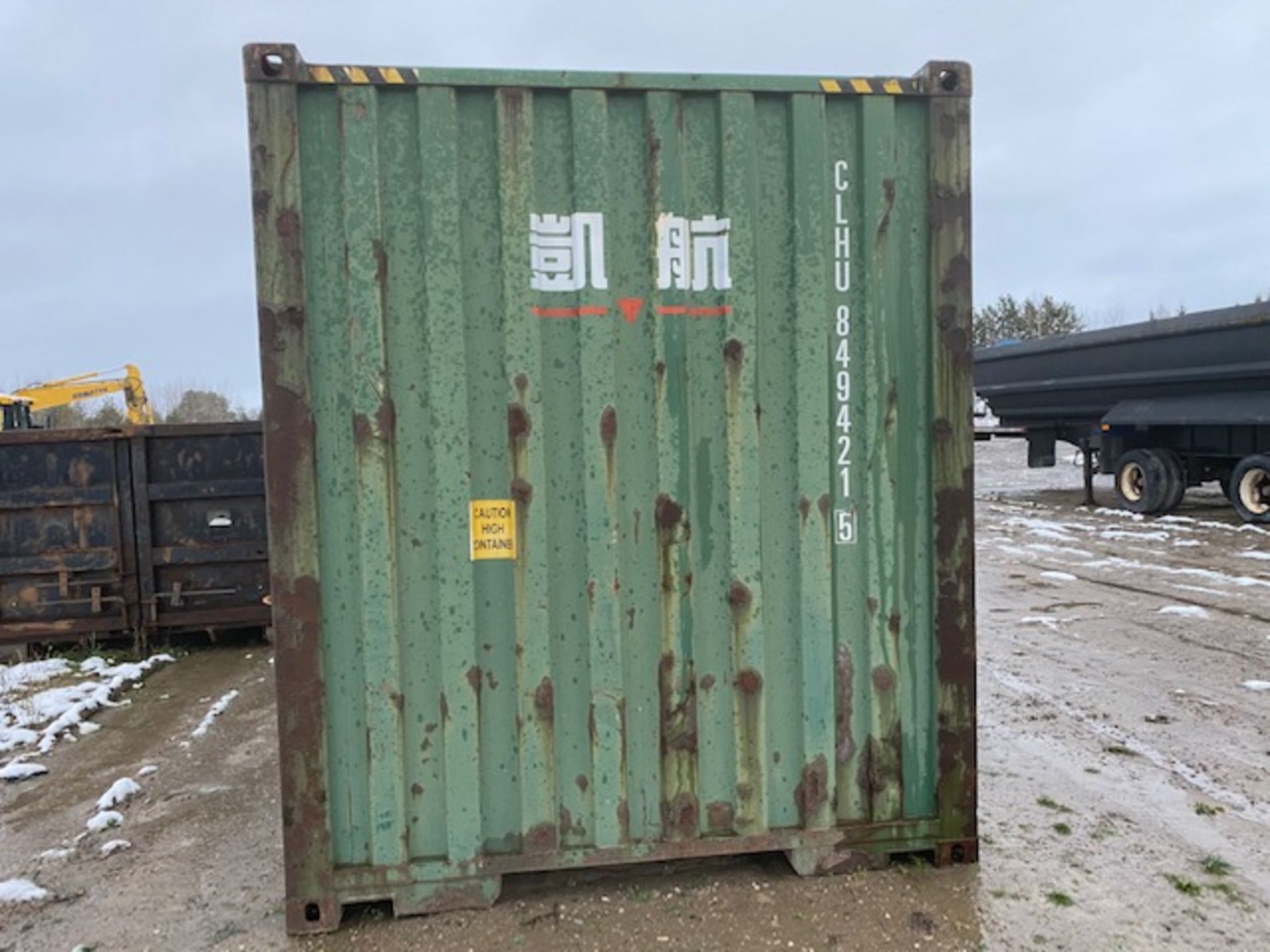 SUZHOU, 40', SEA CONTAINER, 2002 (LOCATED AT 8308 10TH LINE, THORNTON, ONTARIO) - Image 5 of 8