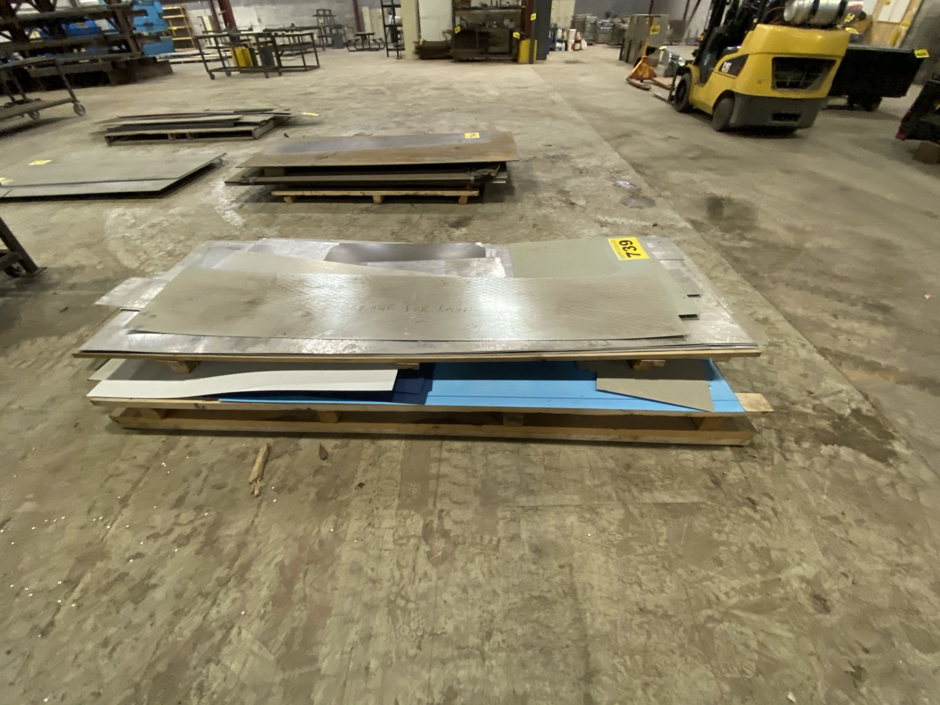 LOT OF ASSORTED STEEL SHEETS - Image 3 of 4