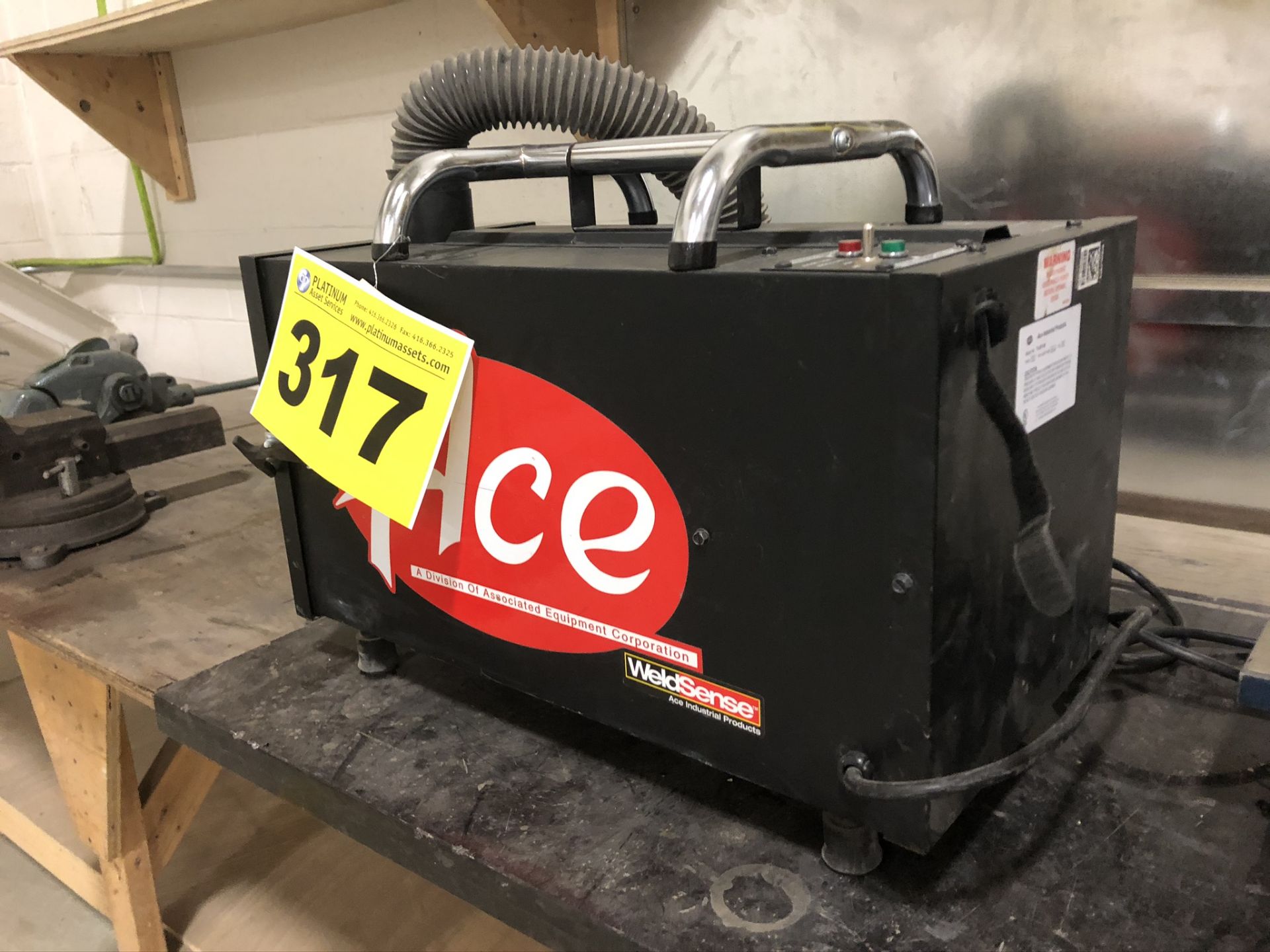 ACE, 73-201-95, PORTABLE FUME EXTRACTOR - Image 2 of 3