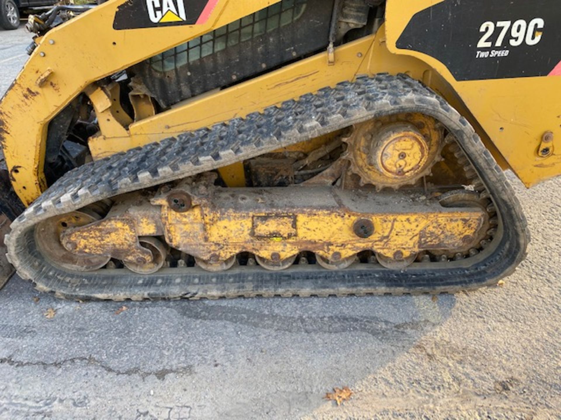 CATERPILLAR, 279C, RUBBER TRACK MOUNTED, SKID STEER, ENCLOSED CAB, 4,225 HOURS, S/N - Image 7 of 13