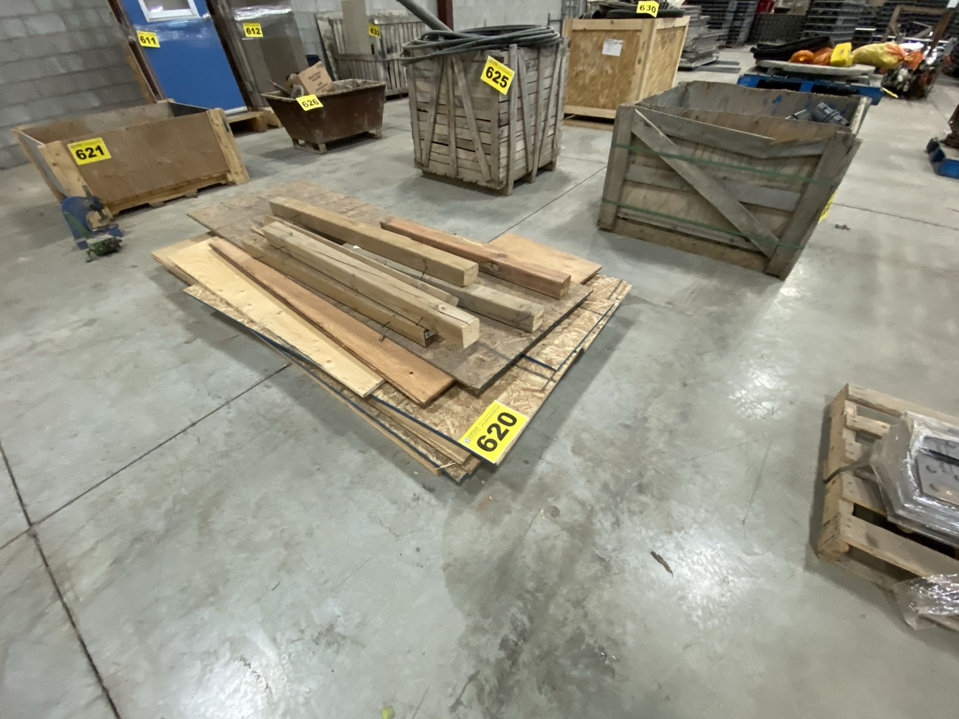 LOT OF FOUNDATION LUMBER FROM PLYWOOD BOARD - Image 2 of 3