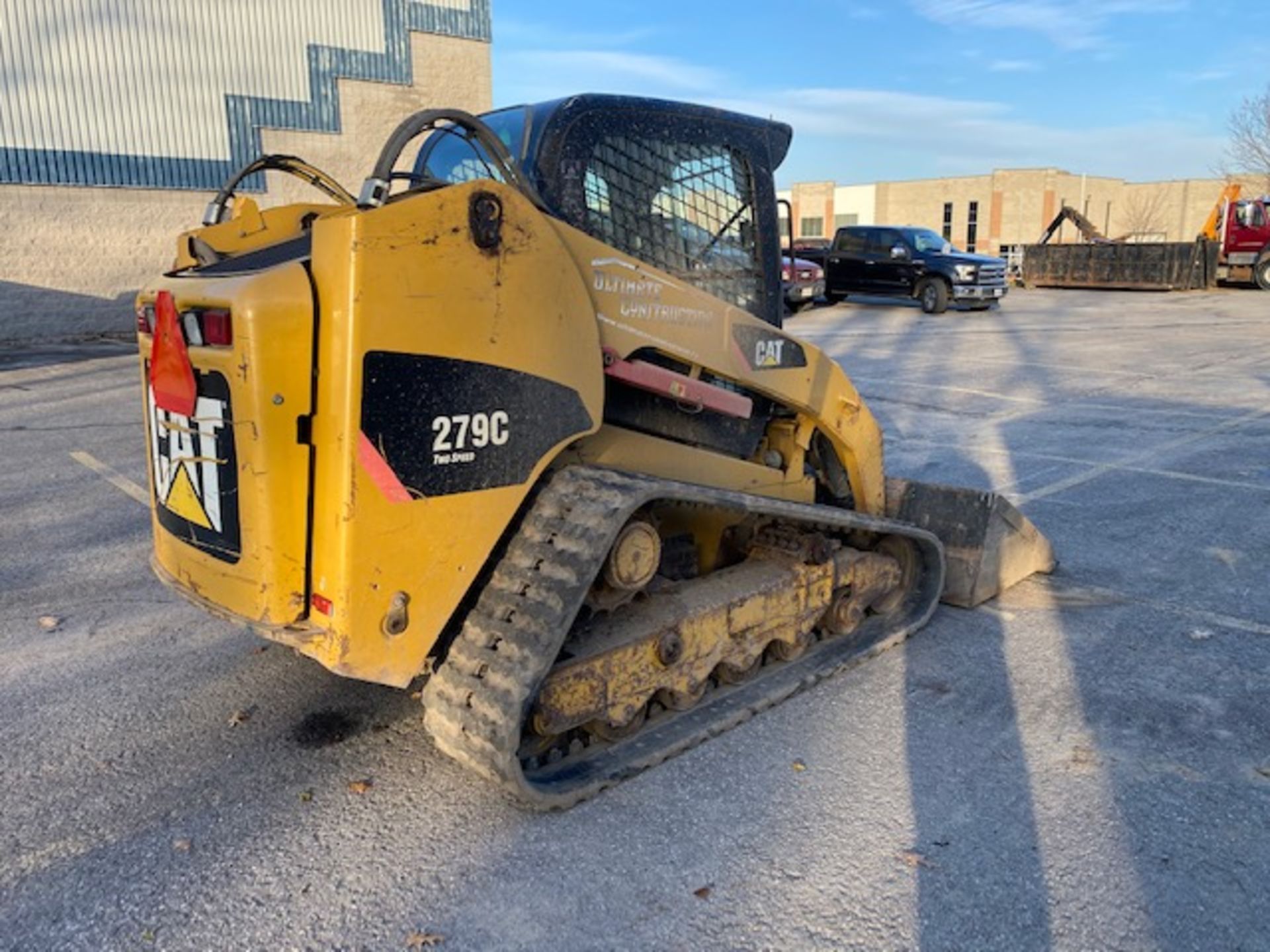 CATERPILLAR, 279C, RUBBER TRACK MOUNTED, SKID STEER, ENCLOSED CAB, 4,225 HOURS, S/N - Image 5 of 13