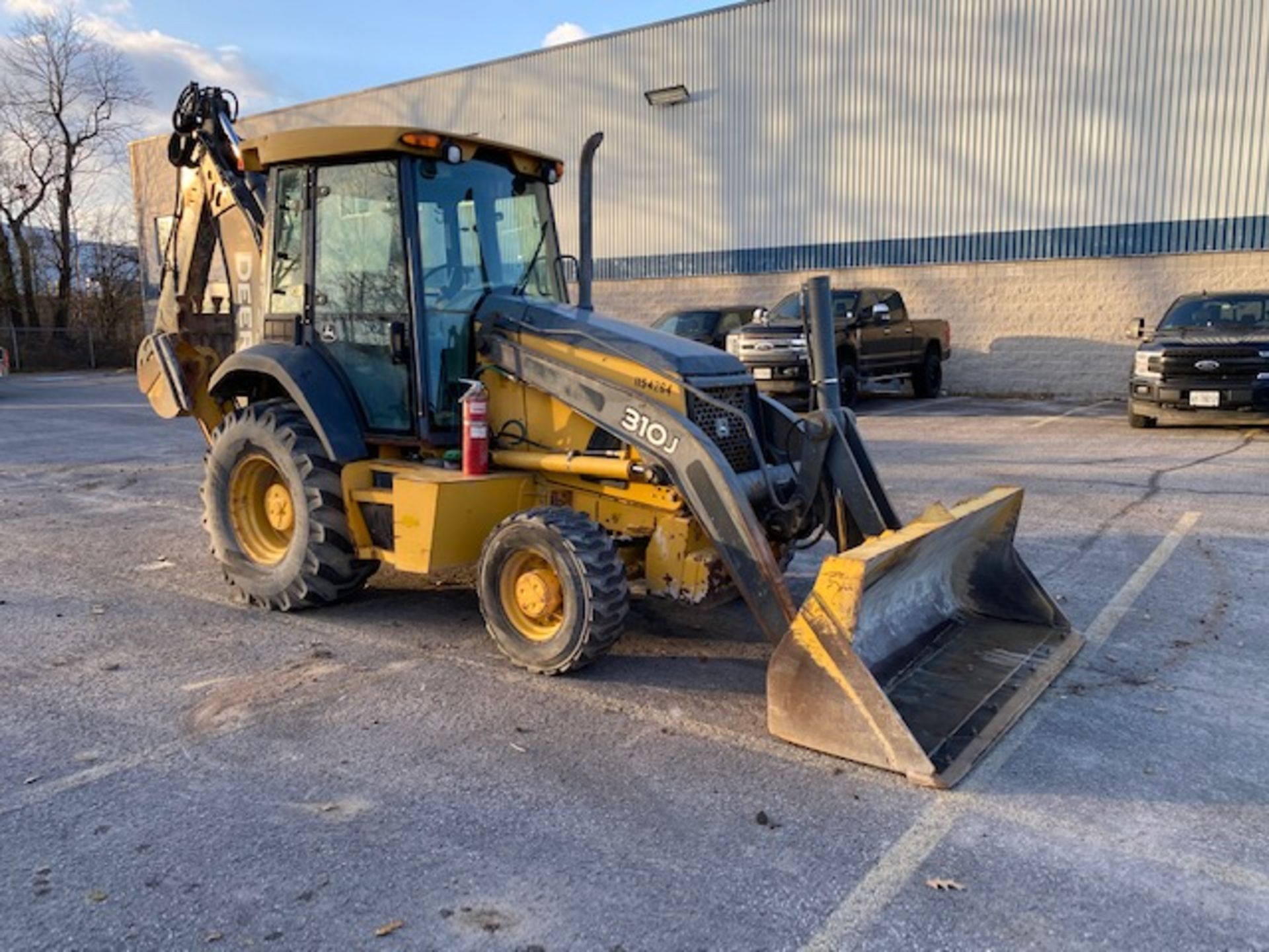 JOHN DEERE, 310J, 4X4, BACKHOE / LOADER, EXTENDED-A-HOE ENCLOSED CAB, 4,831 HOURS, S/N - Image 3 of 21