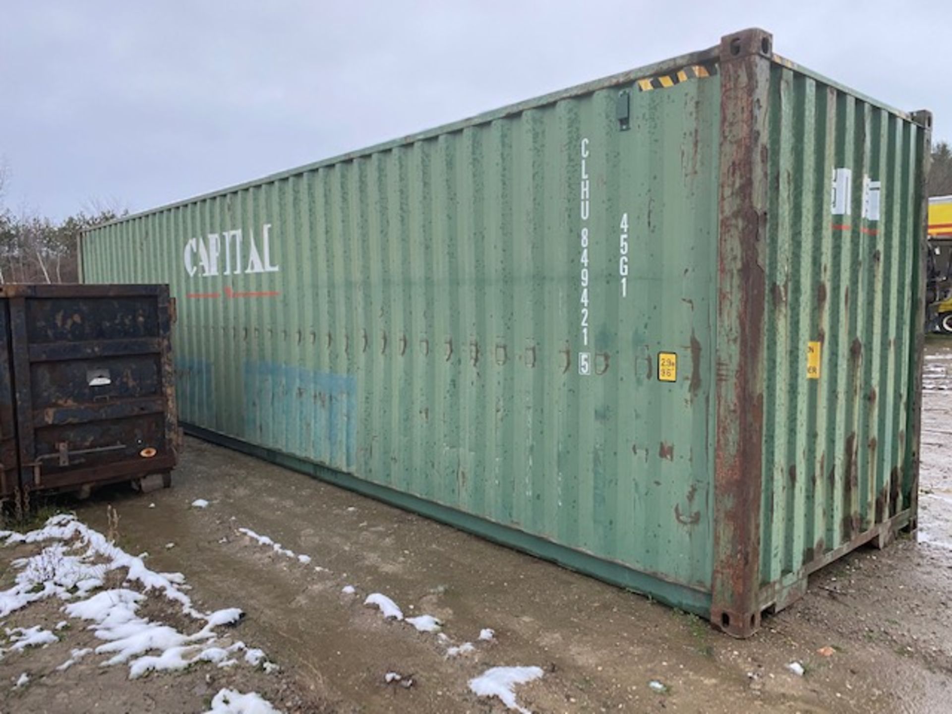 SUZHOU, 40', SEA CONTAINER, 2002 (LOCATED AT 8308 10TH LINE, THORNTON, ONTARIO) - Image 4 of 8