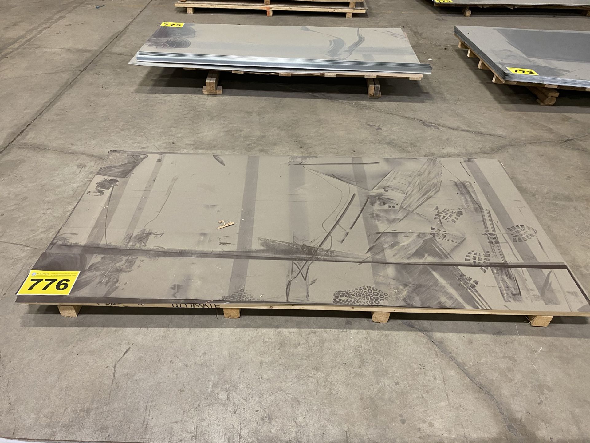 ALUMINUM SHEET, 0.20", 4' X 8' (APPROX.)